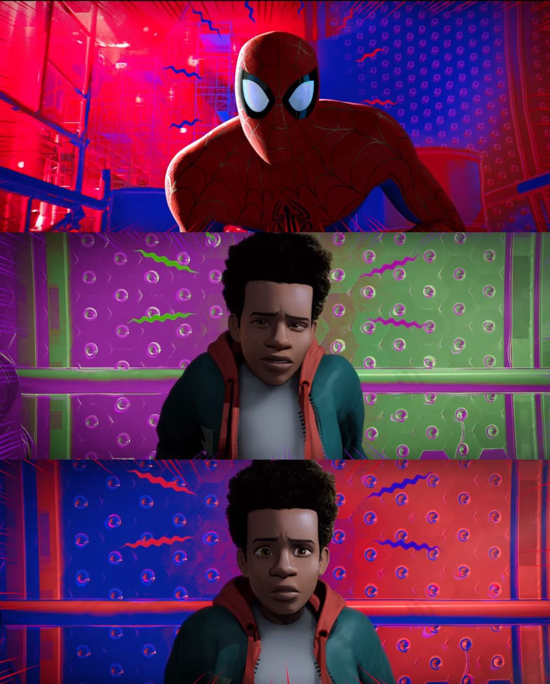 Wallpaper #QRobUZMB1yWOL4qgaoH_48 In Spider Man into the Spider Verse 2018 Miles Spider Sense