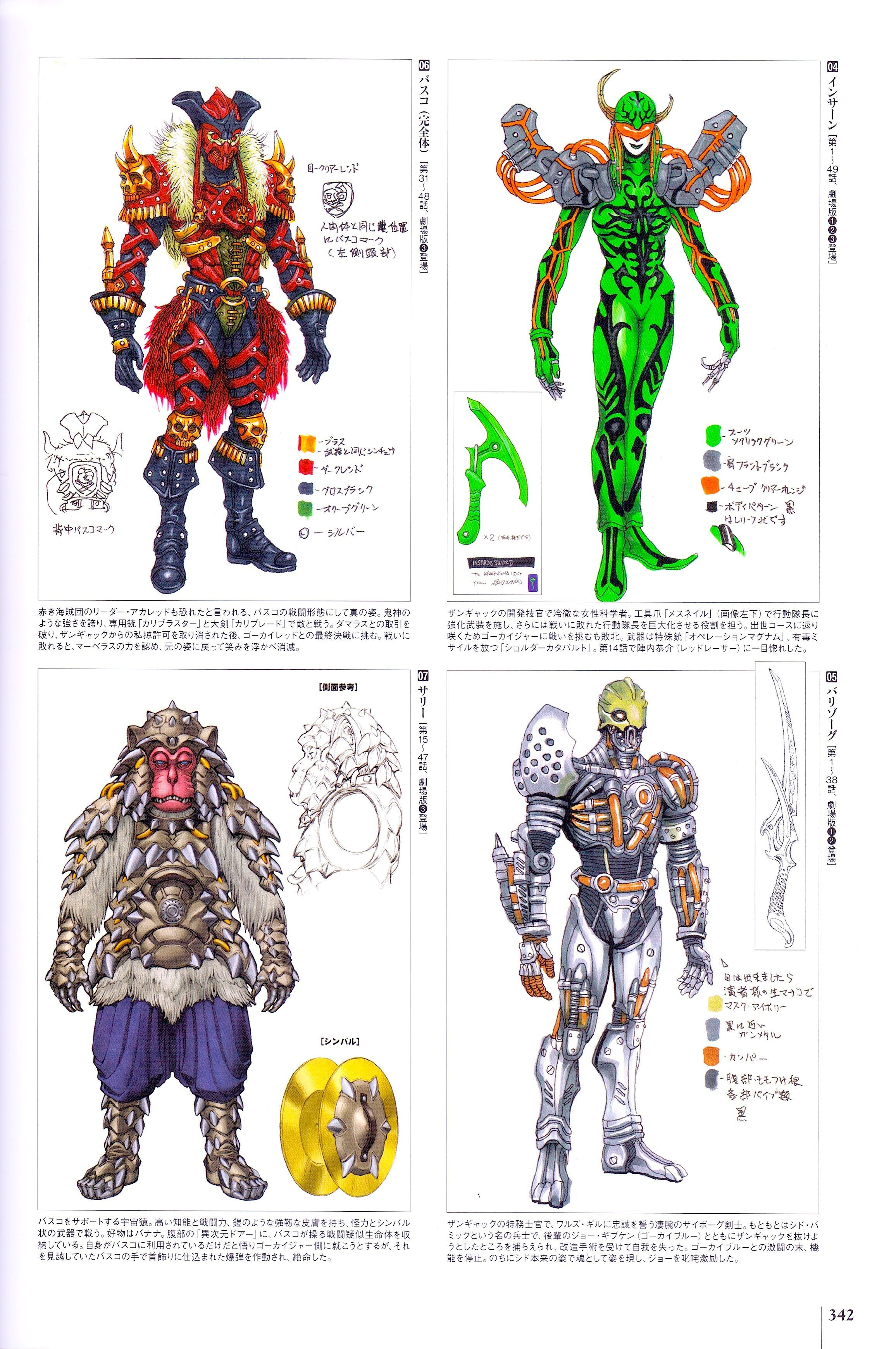 Wallpaper #8c6vJZMB71dOy6JZMRQu295 Kaiju History 2011 Gokaiger Monster Concept Art Concept Art