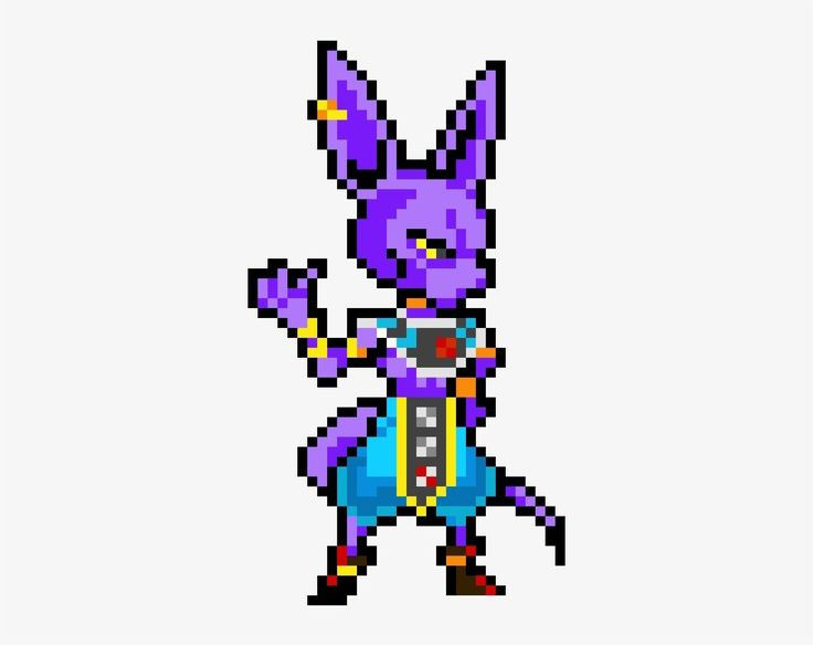 Wallpaper #nLgf2JIBJvJKYCmEN-Zo464 Le Pixel Art Beerus Faire Soi Meme