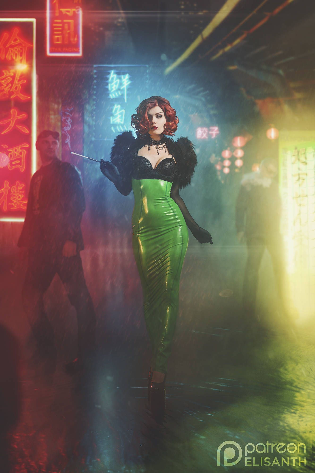 Wallpaper #oX2M8Y4Bnwiau_P6mQn40 Patreon Cyberpunk Noir February A4 Print Cyberpunk Art Cyberpunk