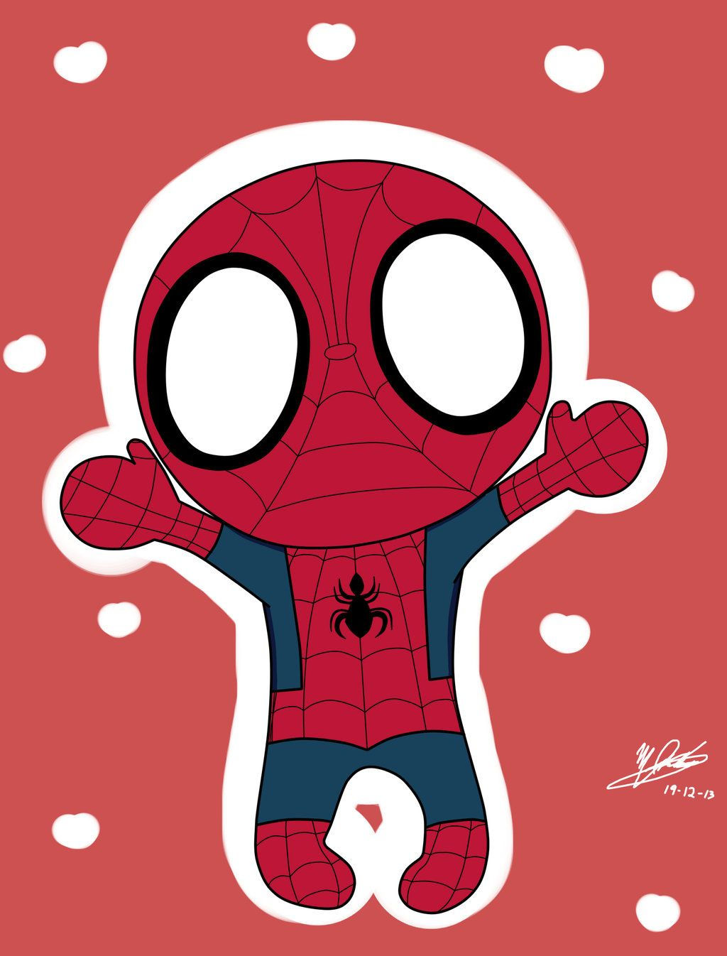 Wallpaper #PX3Z8Y4Bnwiau_P6-wo04 Spiderman Chibi by Merryrain15 on Deviantart Spiderman Cute