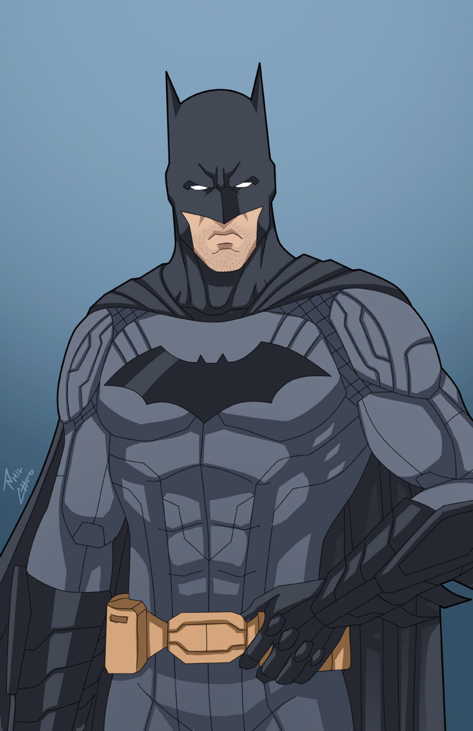 Wallpaper #B98DD Batman Commissions Phil Cho