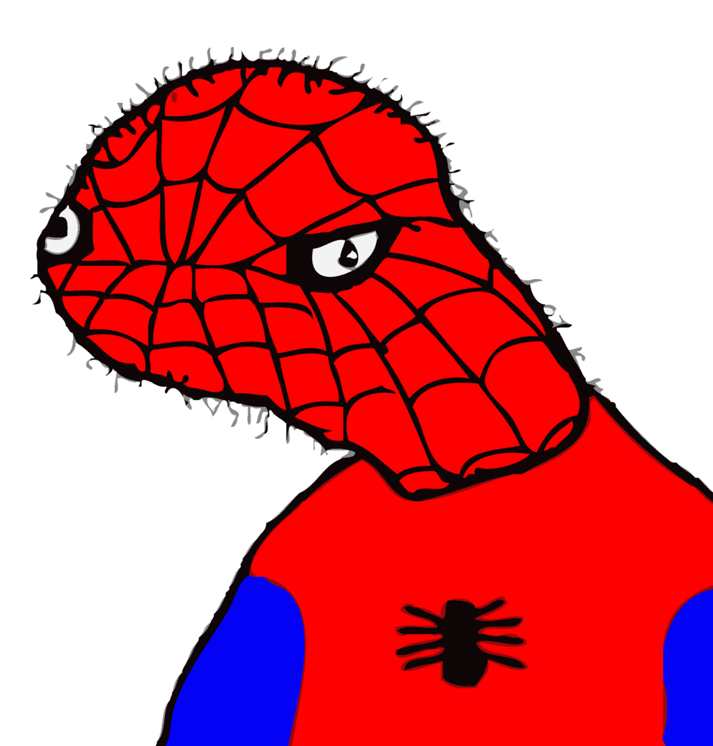 Wallpaper #0zG4NZMB5zzyi_yYW1eC51 Spoderman by Thevillagerkinggamer on Deviantart Spiderman Meme