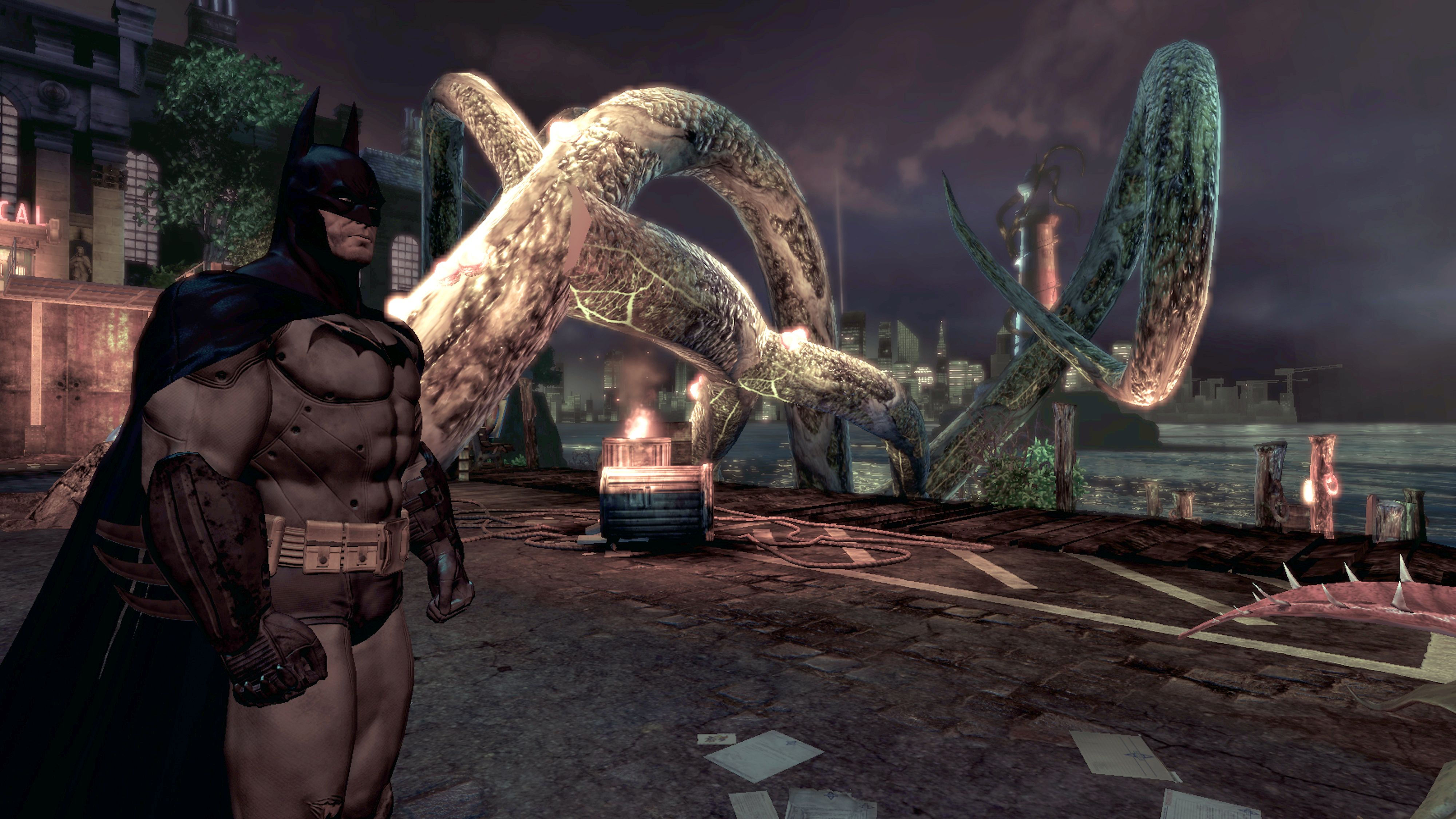 Wallpaper #WmgTGZMBSpphPi3-ABVR28 A Batman Standing in Front of a Giant Bird