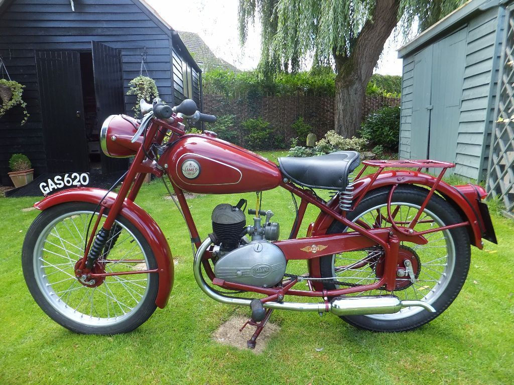 Wallpaper #aWiKHZMBSpphPi3-eiZl87 1953 James Cadet J5 125cc 2 Stroke Learner Legal Vintage Motorcycle