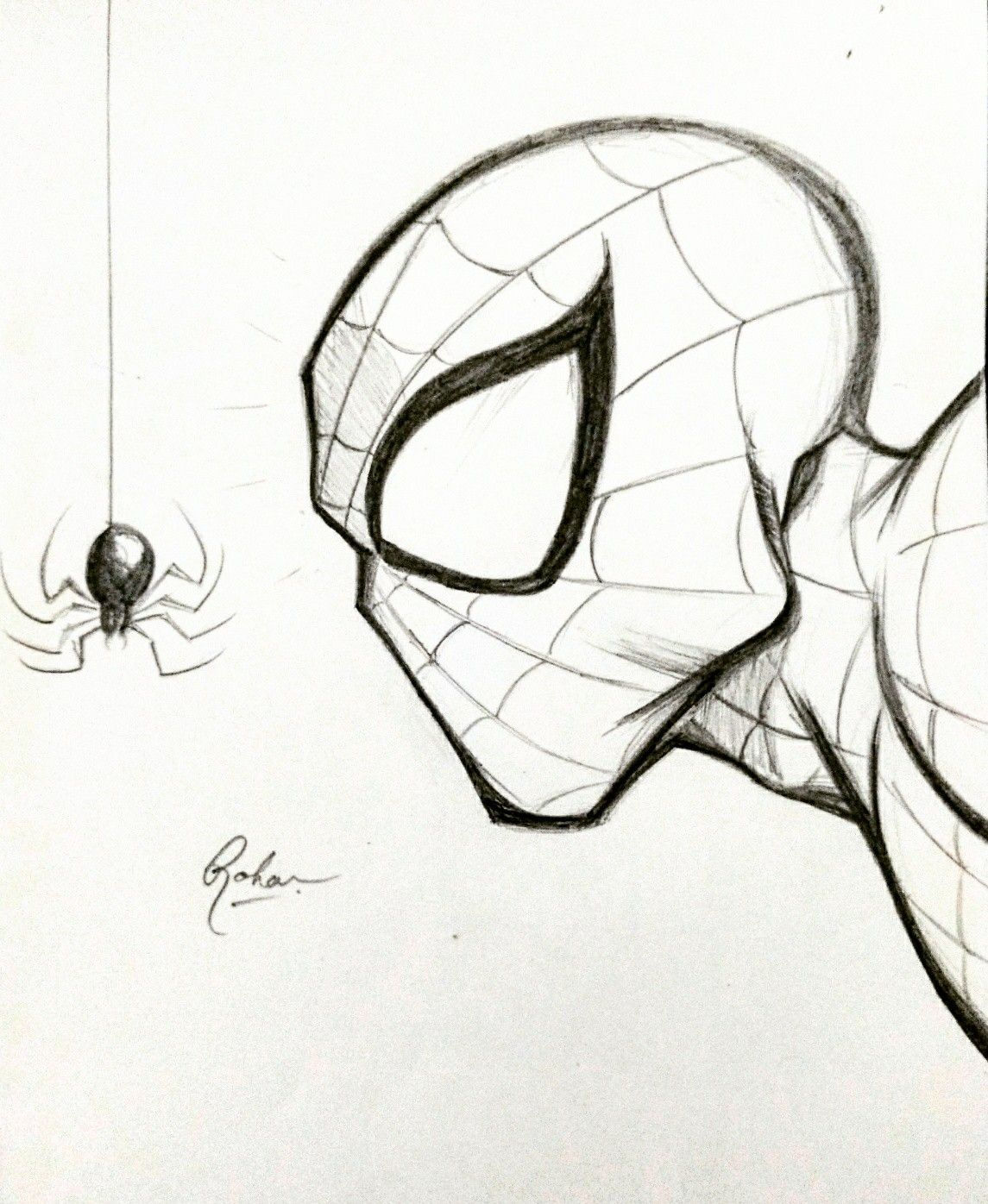 Wallpaper #-aUIOJMBVBiSkHCayIzn219 Spiderman Dessin Spiderman Dessin De Visage Dessin De Visages