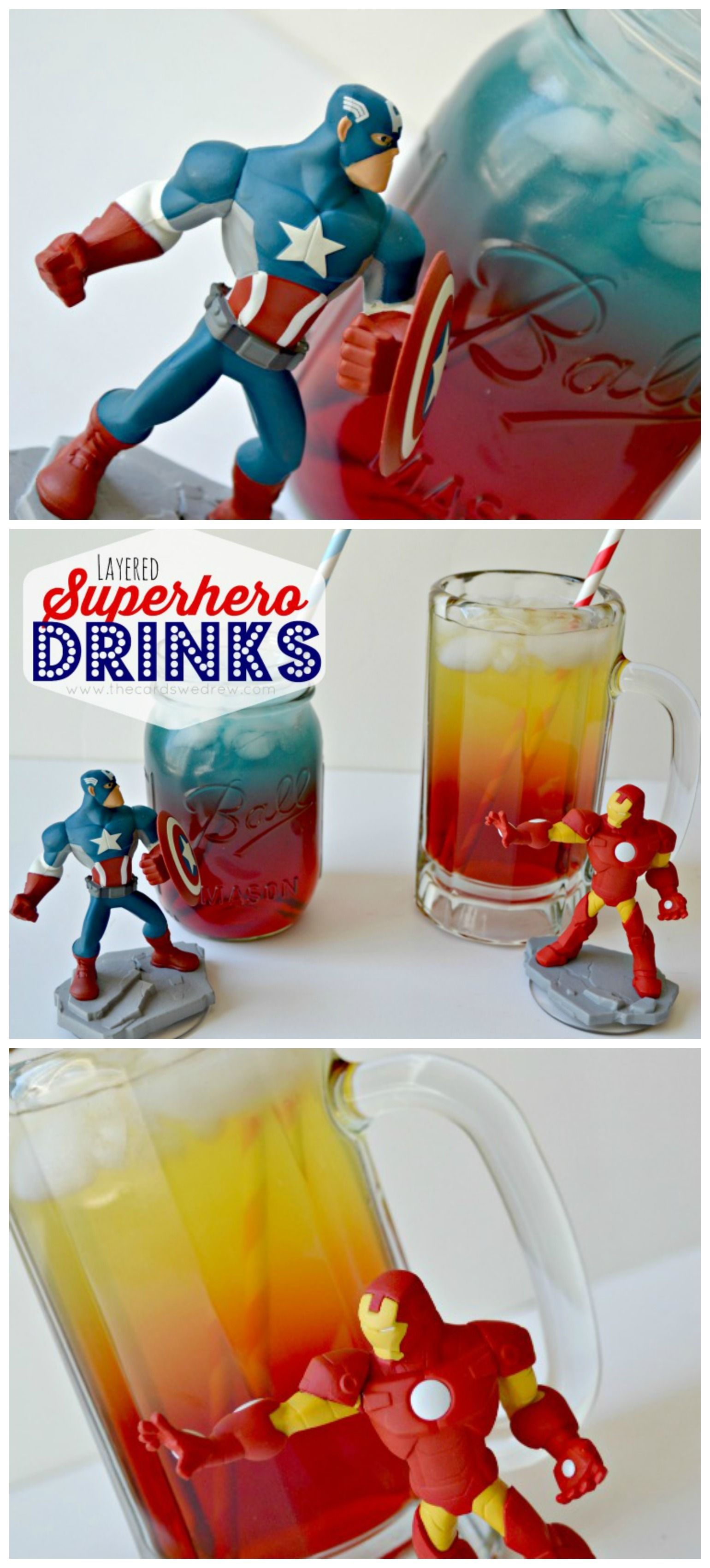 Wallpaper #5KV0OJMBVBiSkHCaSY0k382 Superhero Drink Idea the Cards We Drew Kid Drinks Layered Drinks