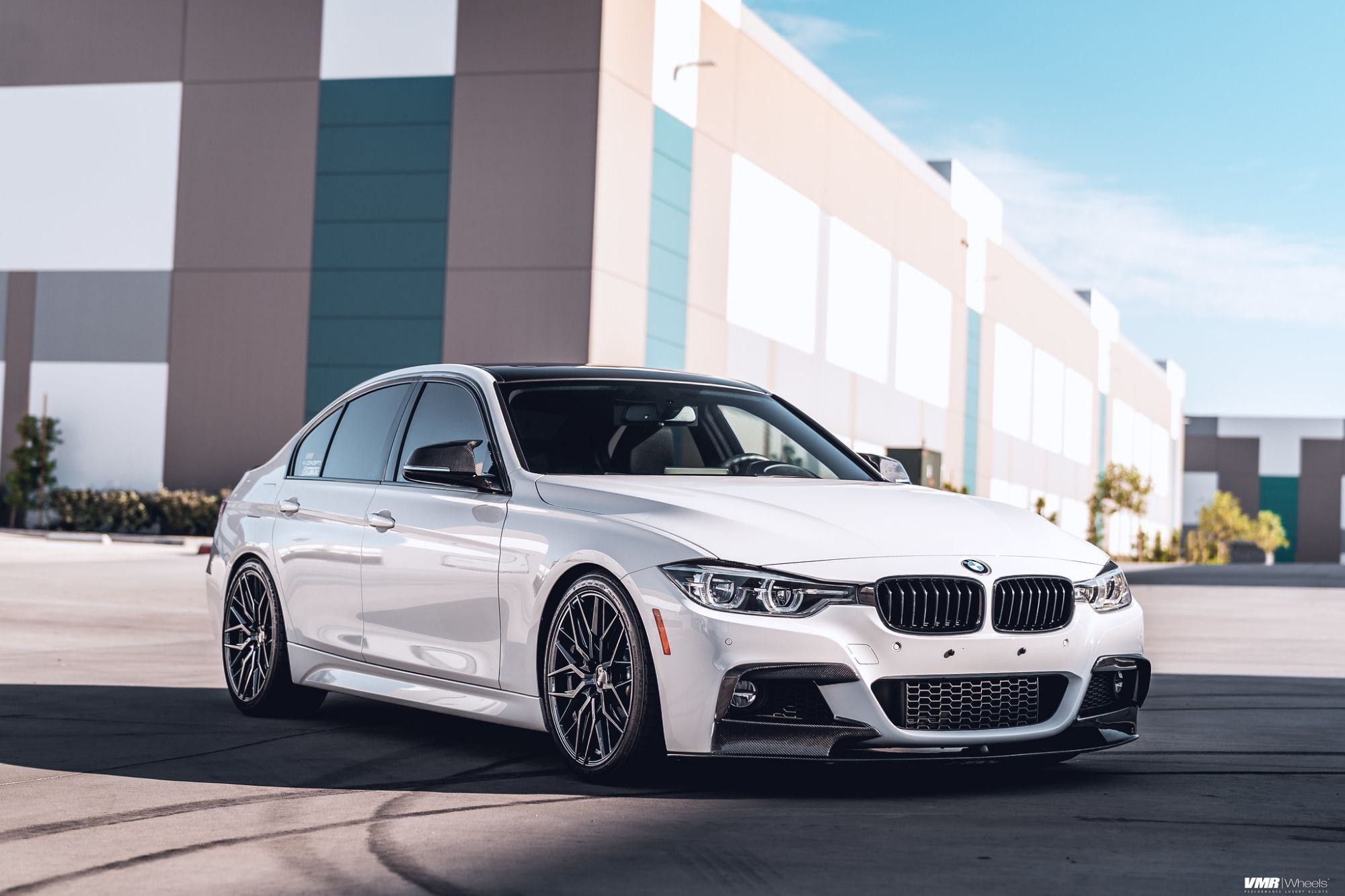 Wallpaper #IgA9644BSdW8dNouBBG347 BMW 3 Series 340i F30 White with Vmr V802 Aftermarket Wheels Wheel