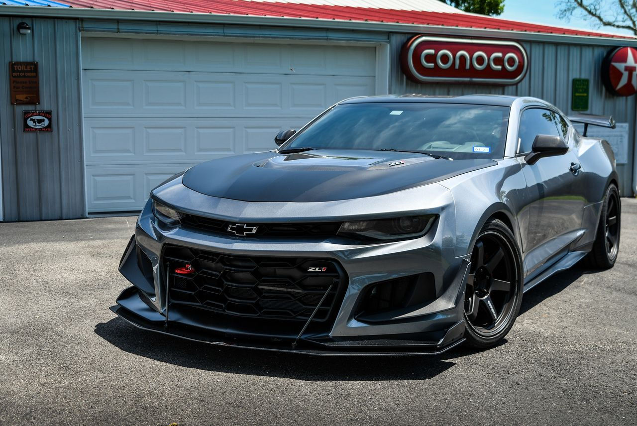 Wallpaper #ivBOgJcBi4JM6agGPiGw16 Chevrolet Camaro Zl1 6th Gen Grey Rays Volk Te37 Ultra Track Edition Ii