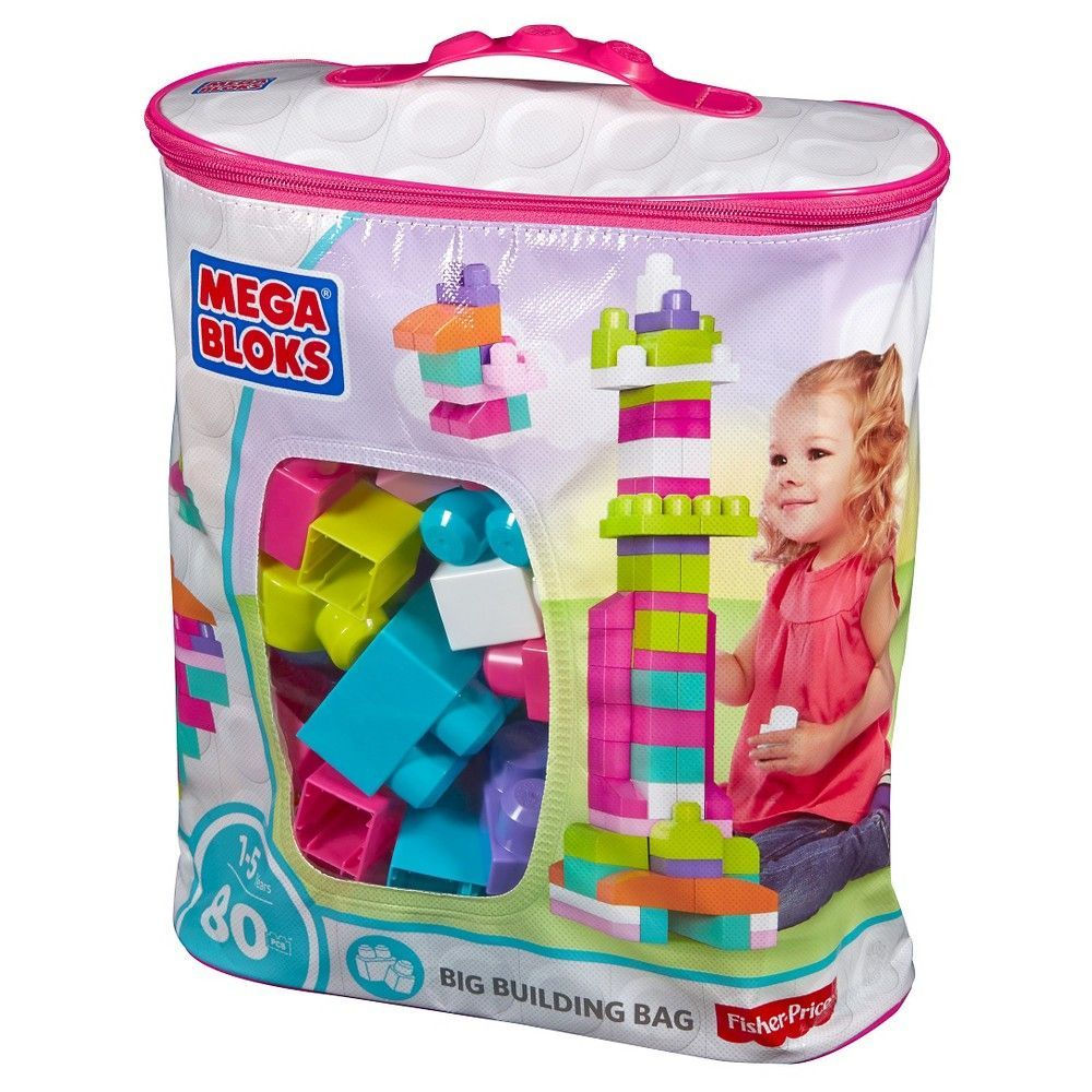 Wallpaper #634d6 Mega Bloks First Builders Big Building Bag with Big Building Blocks