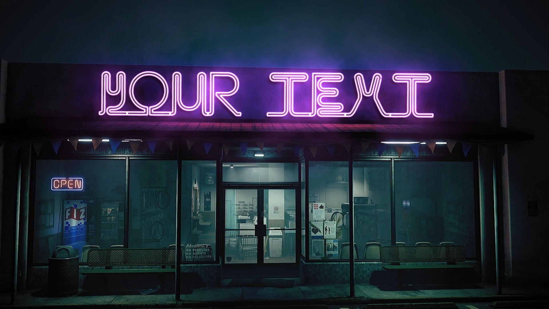 Wallpaper #aEWVoI4B7YBJg1BV66Pa45 Pin by Cal Davis on Sci Fi and Cyberpunk Aesthetic Neon Signs