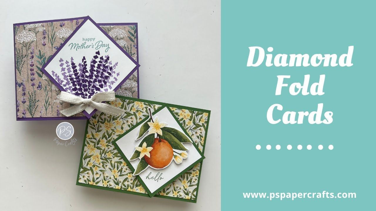 Wallpaper #Dbiz25IBJvJKYCmE9fje484 Easy Diamond Fold Cards Card Tutorials Fun Fold Cards Folded Cards