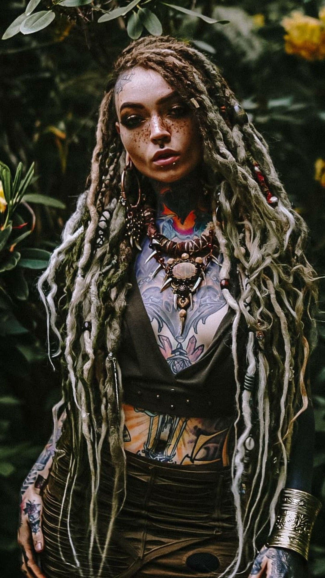 Wallpaper #1WhoJJMBSpphPi3-ETjA117 Dreadlock Hairstyles Cool Hairstyles Dreadlocks Girl Sky Art
