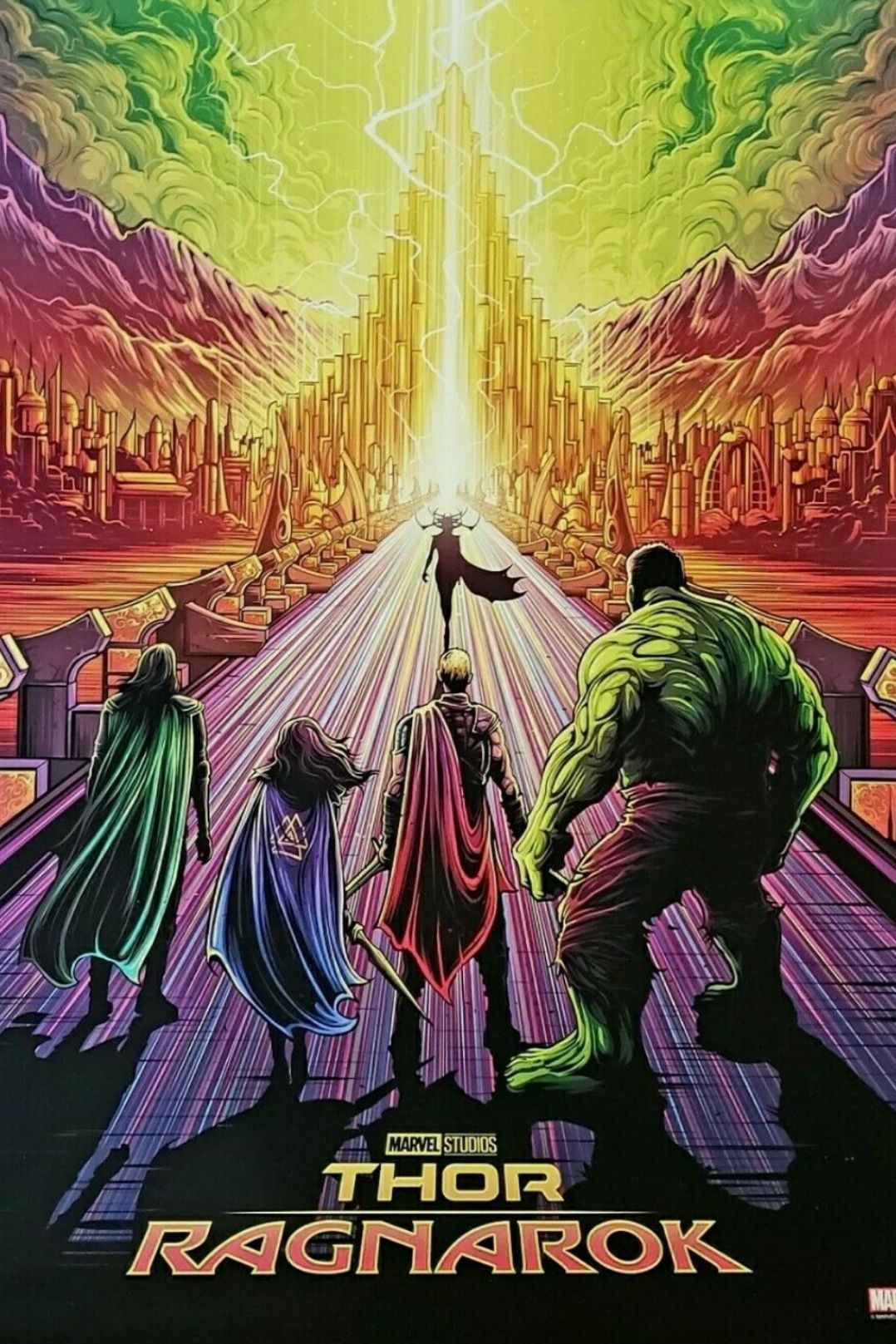 Wallpaper #MhnSHo8BtGB6xQ78znrH43 Dan Mumford Thor Ragnarok Art Print Poster the Avengers Hcg Marvel