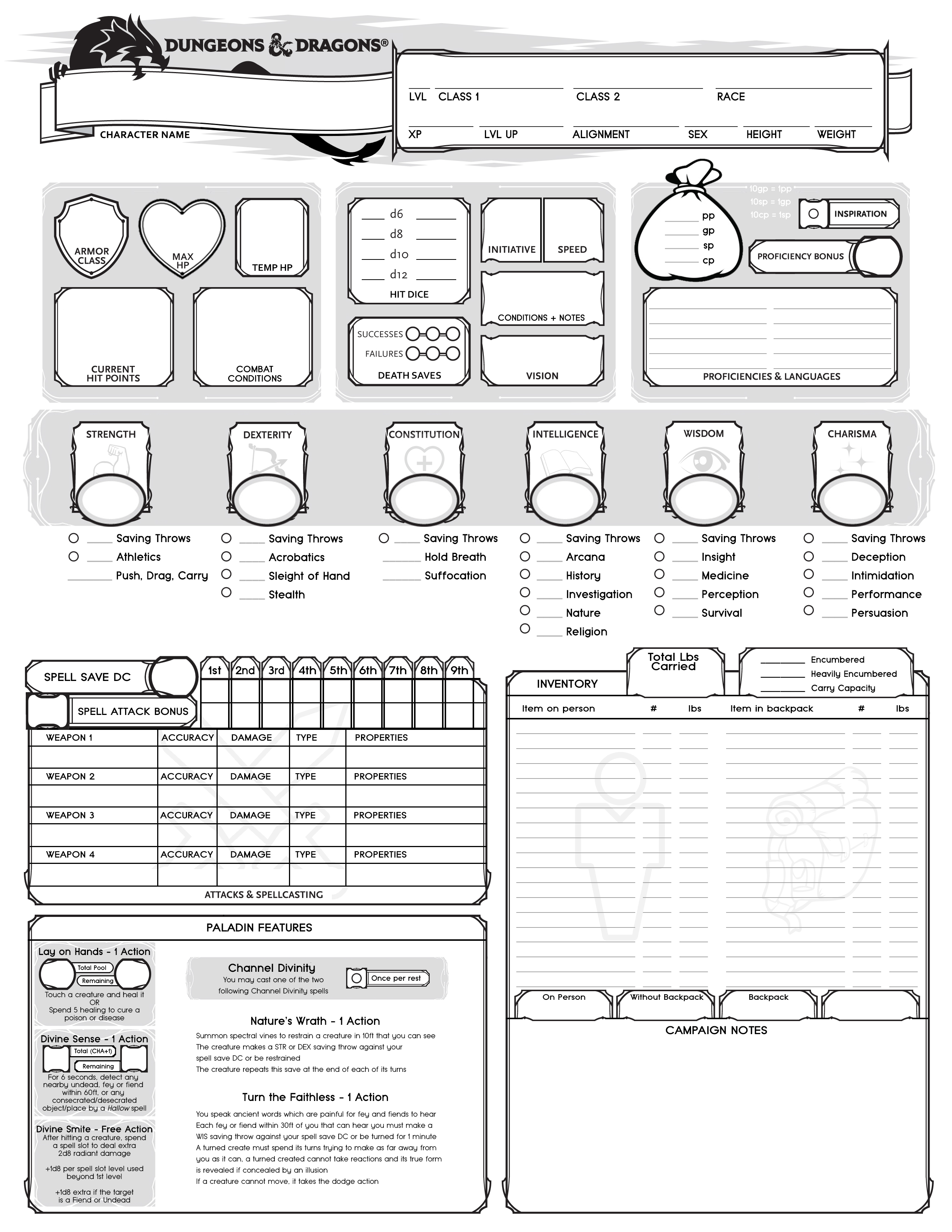 Wallpaper #zWfL55IBSpphPi3-_Tmg163 Image Result for Hero Forge Character Sheet Dungeons and Dragons 5