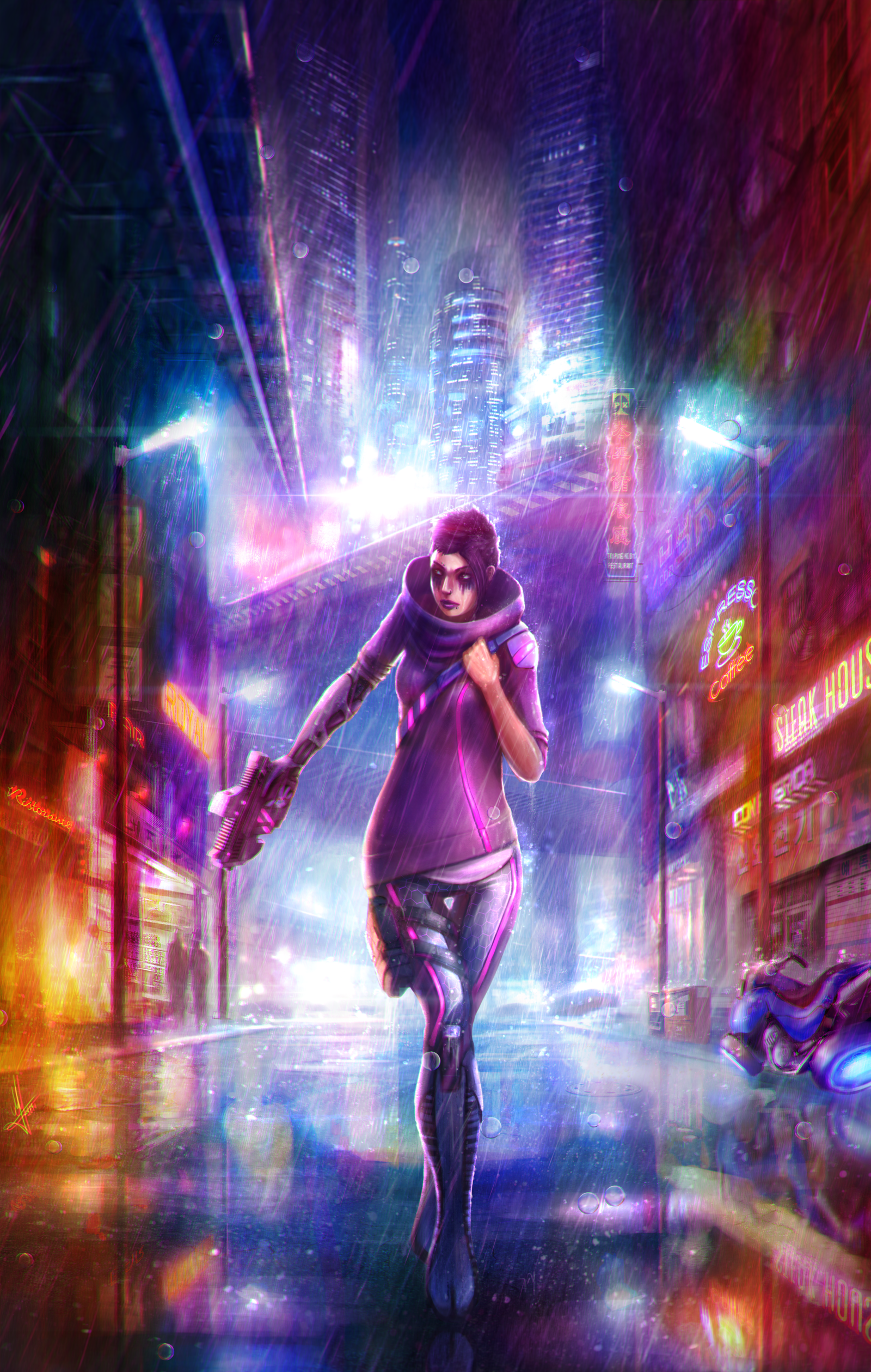 Wallpaper #N2er-5IBSpphPi3-ZJXN19 Cyberpunk Artworks Gallery Page 52 Cyberpunk Cyberpunk Art