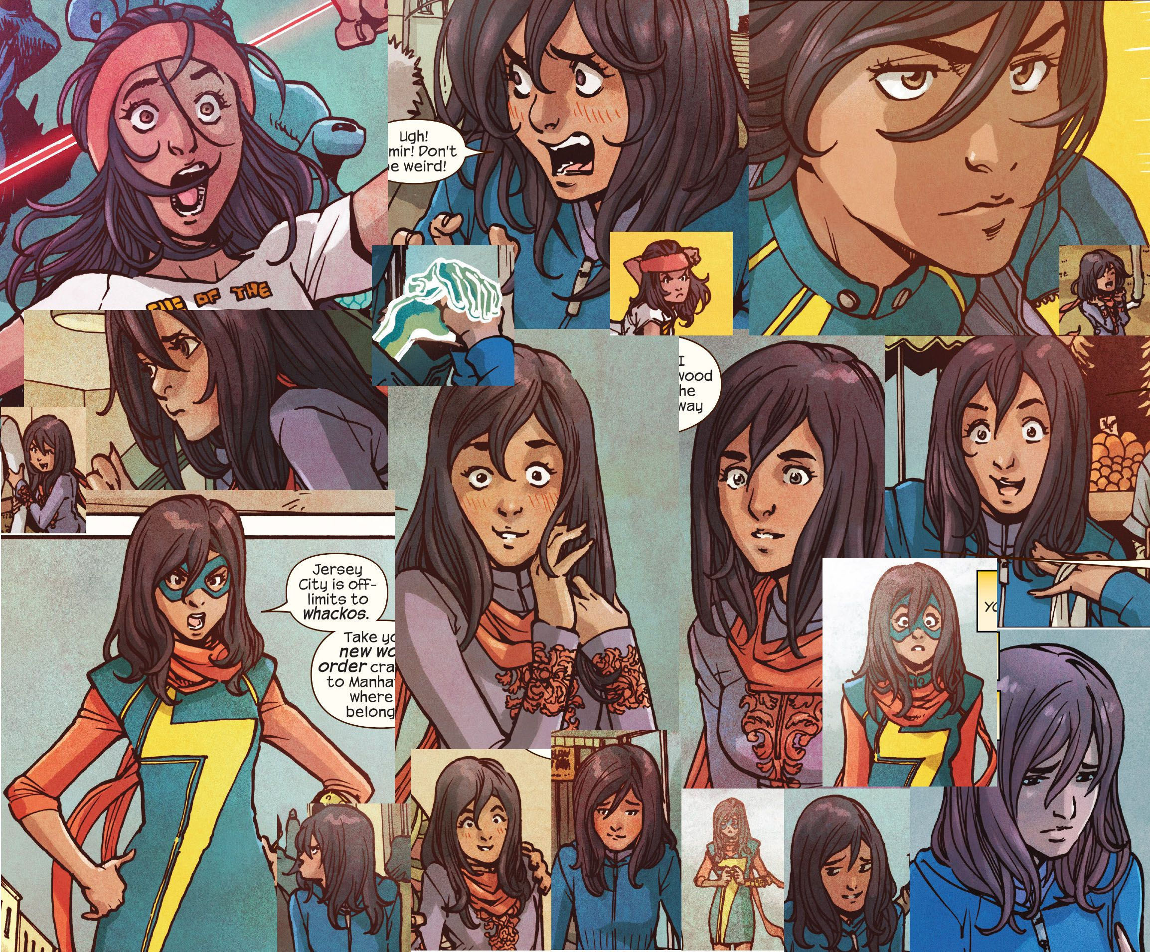 Wallpaper #dfbc2 Marvels Avengers Characters Ms Marvel Kamala Khan Bruce Banner