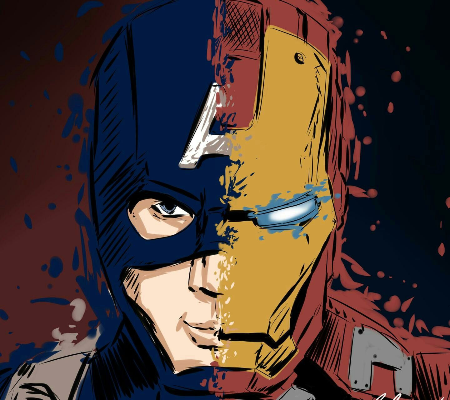 Wallpaper #xzEUNpMB5zzyi_yYV1iX290 Captain America vs Iron Man Avengers Wallpaper Iron Man vs Captain