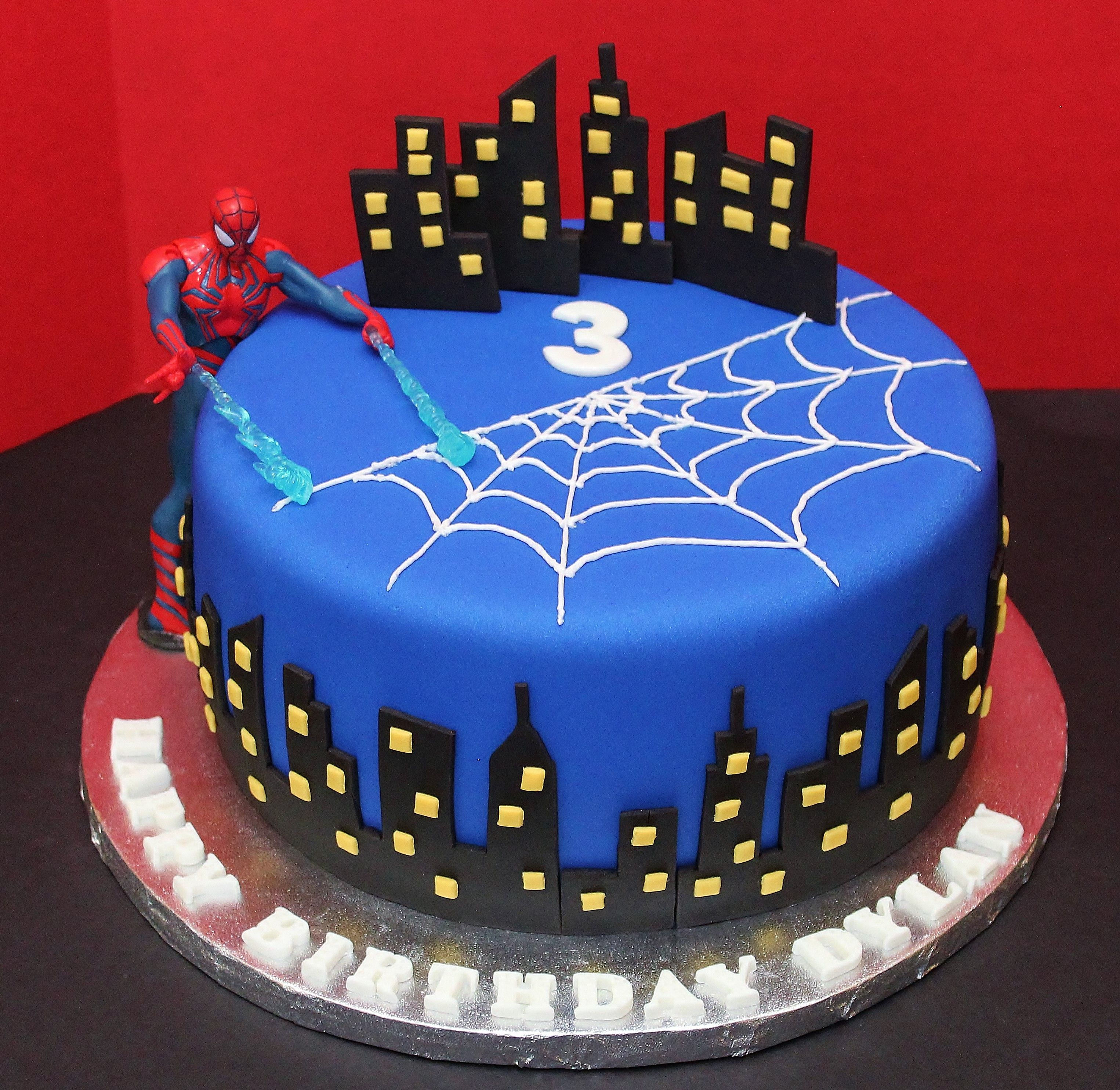 Wallpaper #KqUiMpMB0vj5YdARn9Mc45 Spider Man Cake by Cecy Huezo Wwwdelightfulcakesbycecycom