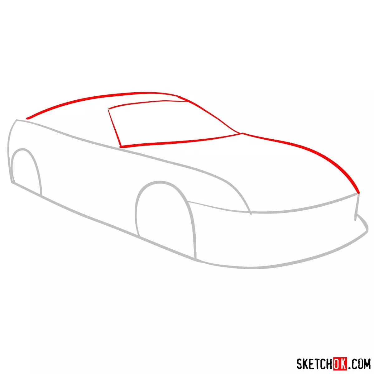 Wallpaper #RmfUEpMBSpphPi3-ov0I78 How to Draw 1993 Toyota Supra in 12 Steps Sketchok Easy Drawing