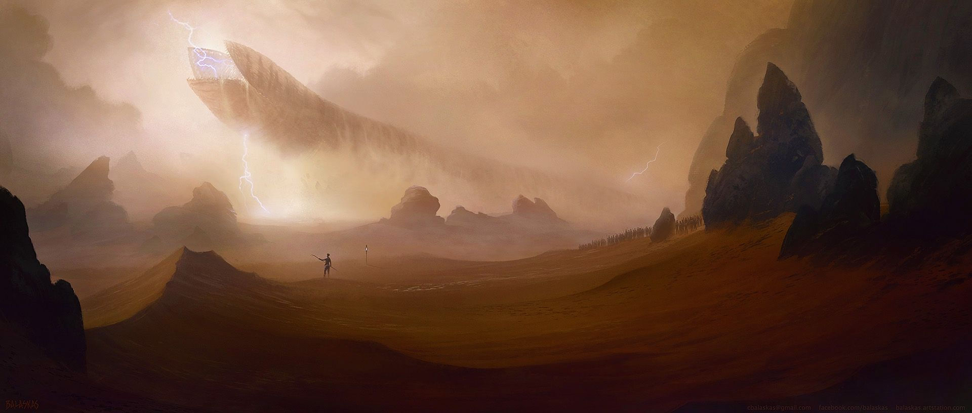 Wallpaper #3YJFQJMB0GiFKesMK8Bn37 Shai Hulud the Maker by Balaskas on Deviantart Dune Art Dune Sci
