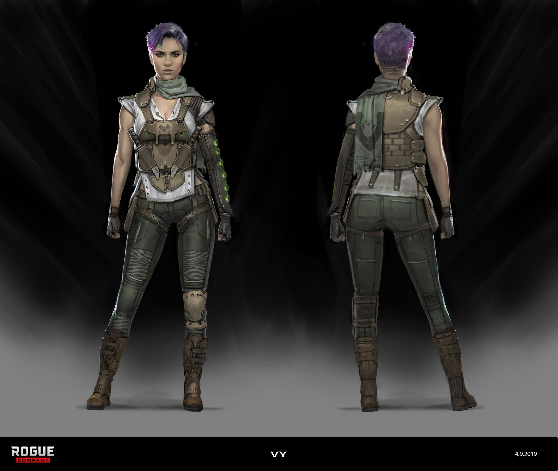 Wallpaper #qWj0HJMBSpphPi3--ST6123 Artstation Rogue Company Character Design Dave Keenan Character