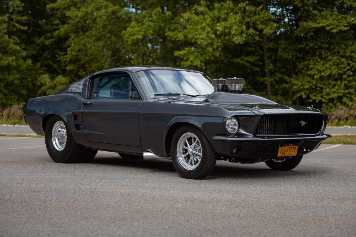 Wallpaper #ZXfJJpMB-pgBXx60nKMQ239 For Sale 1967 Ford Mustang Fastback Pro Street 351ci Cleveland V8