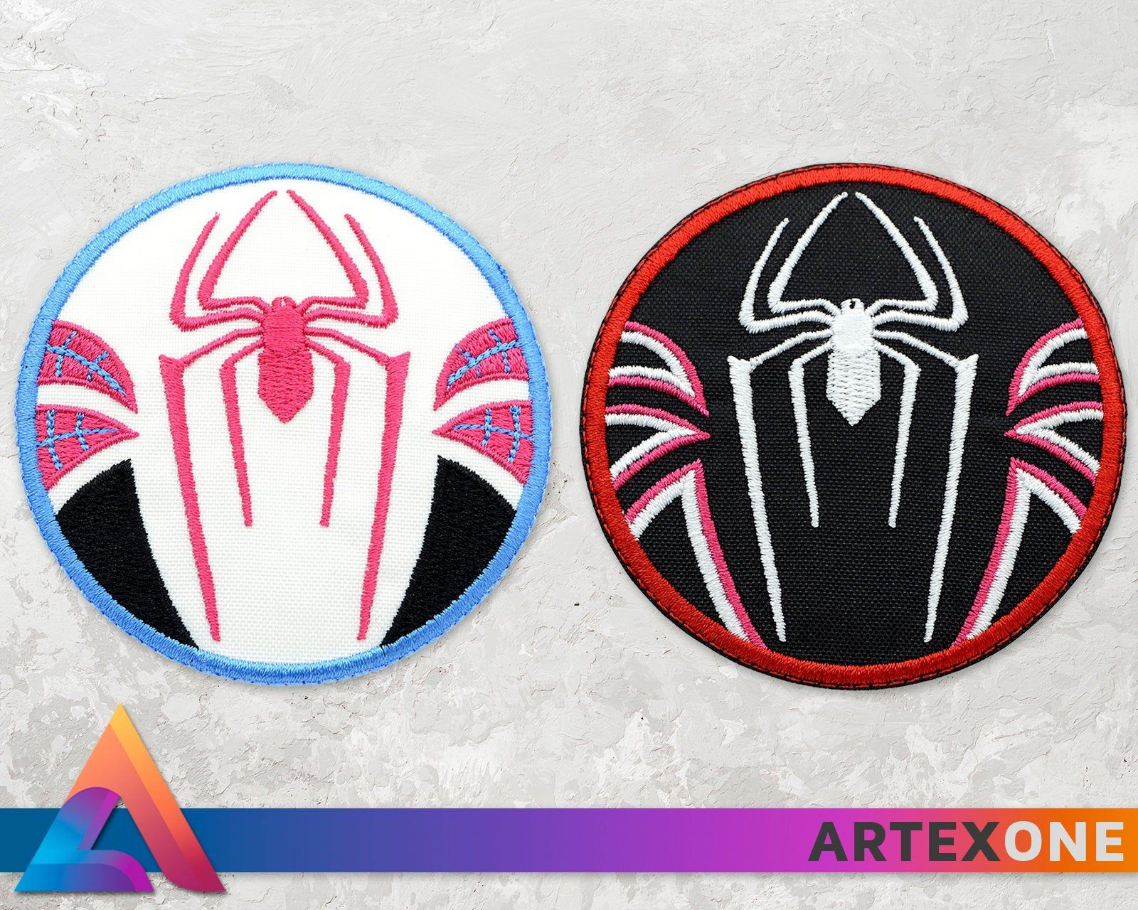 Wallpaper #a_RNOpMBKFX8bn3rUnhb200 Spider Gwen Gwenom Chest Logo Iron on Embroidered Patch Etsy Spider