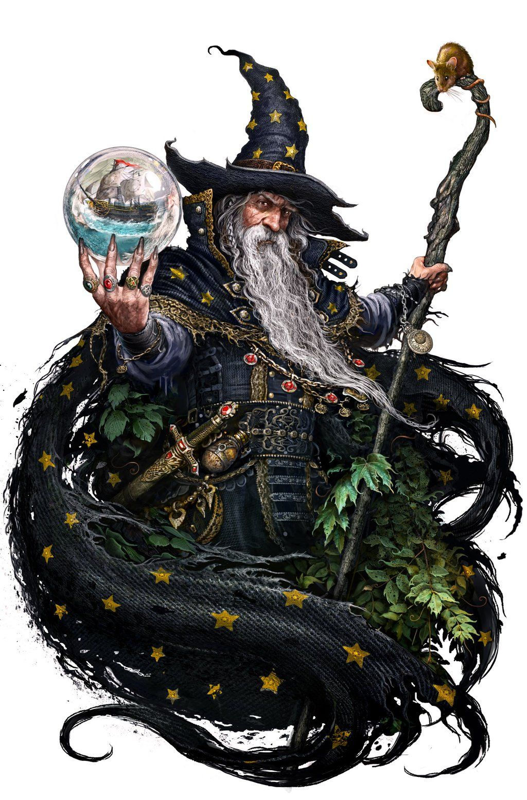 Wallpaper #OWhKI5MBSpphPi3-hTWj49 Wizard Color Version Wizard Tattoo Character Art Fantasy Wizard