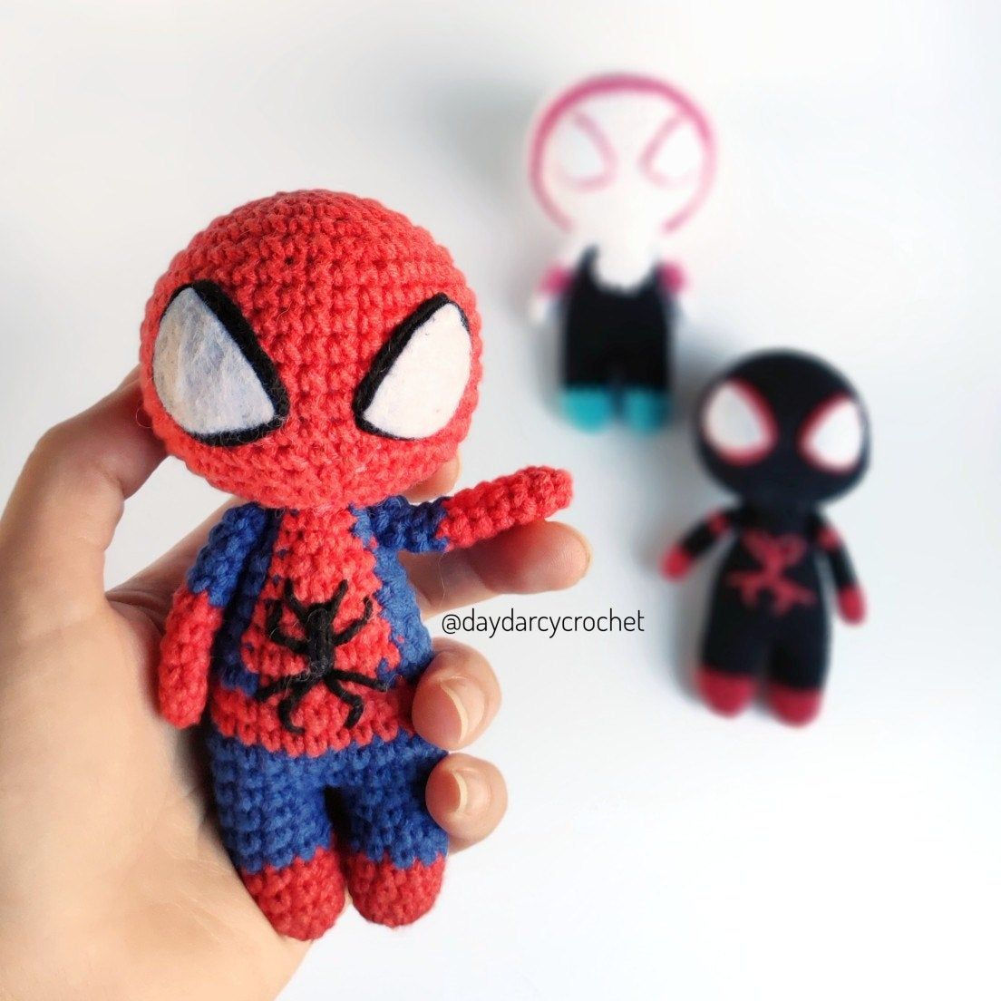 Wallpaper #9ncKKJMB-pgBXx60Z6hv19 Spiderman Miles Morales Spider Gwen Crochet Pattern Etsy Minion