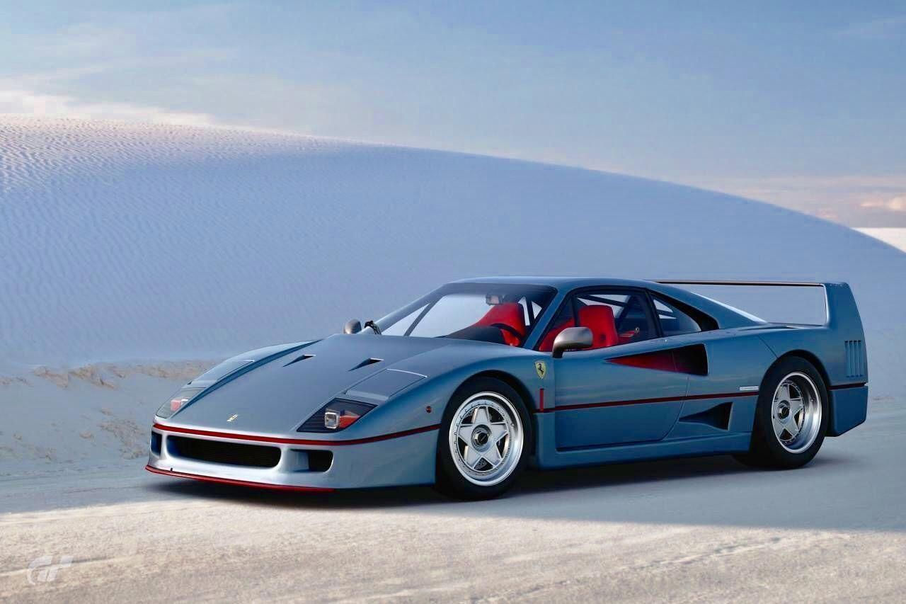 Wallpaper #KBmUKY8BtGB6xQ78Honp56 Wrong Season Rare Color Ferrariclassiccars Ferrari F40 Classic