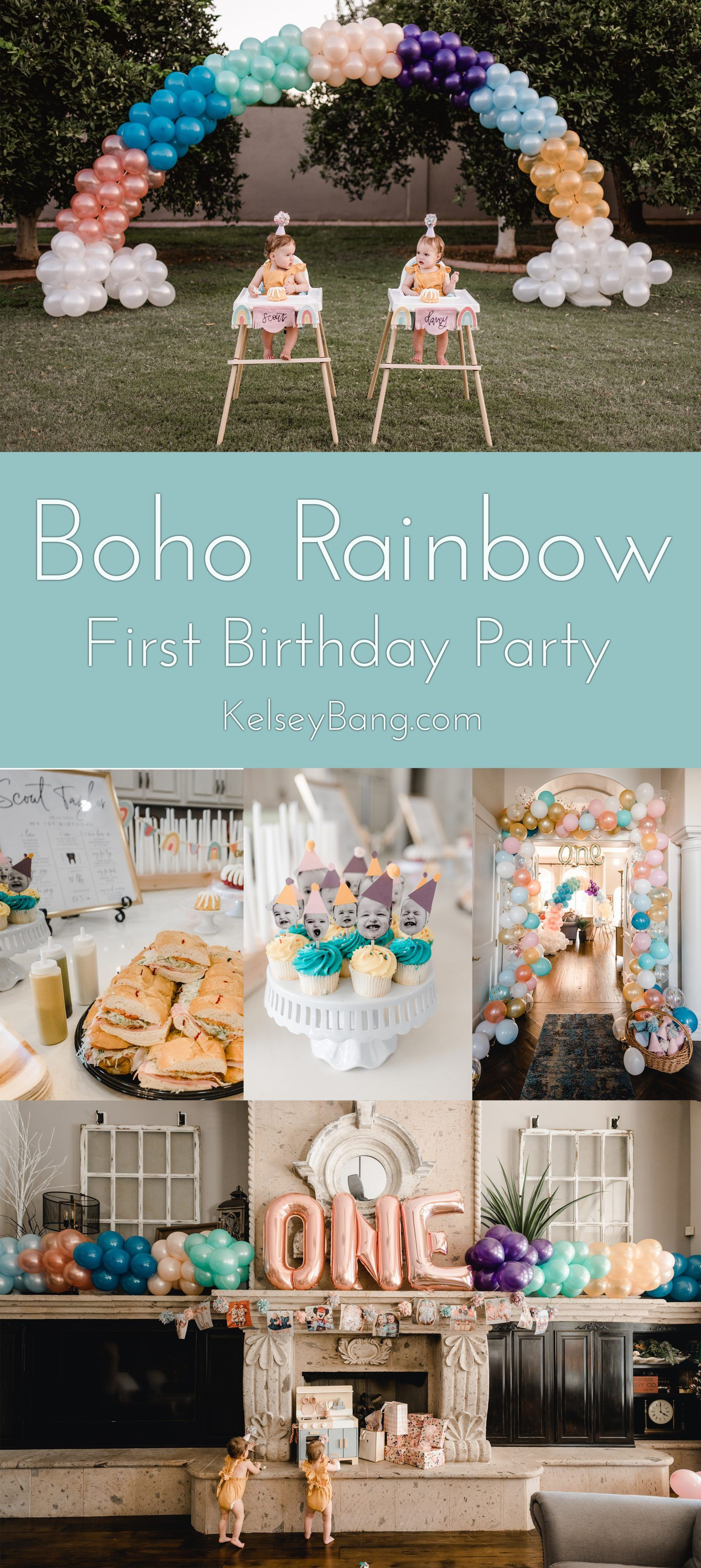 Wallpaper #b3199 Boho Rainbow Birthday Party Happy Birthday Rainbow Party Decorations