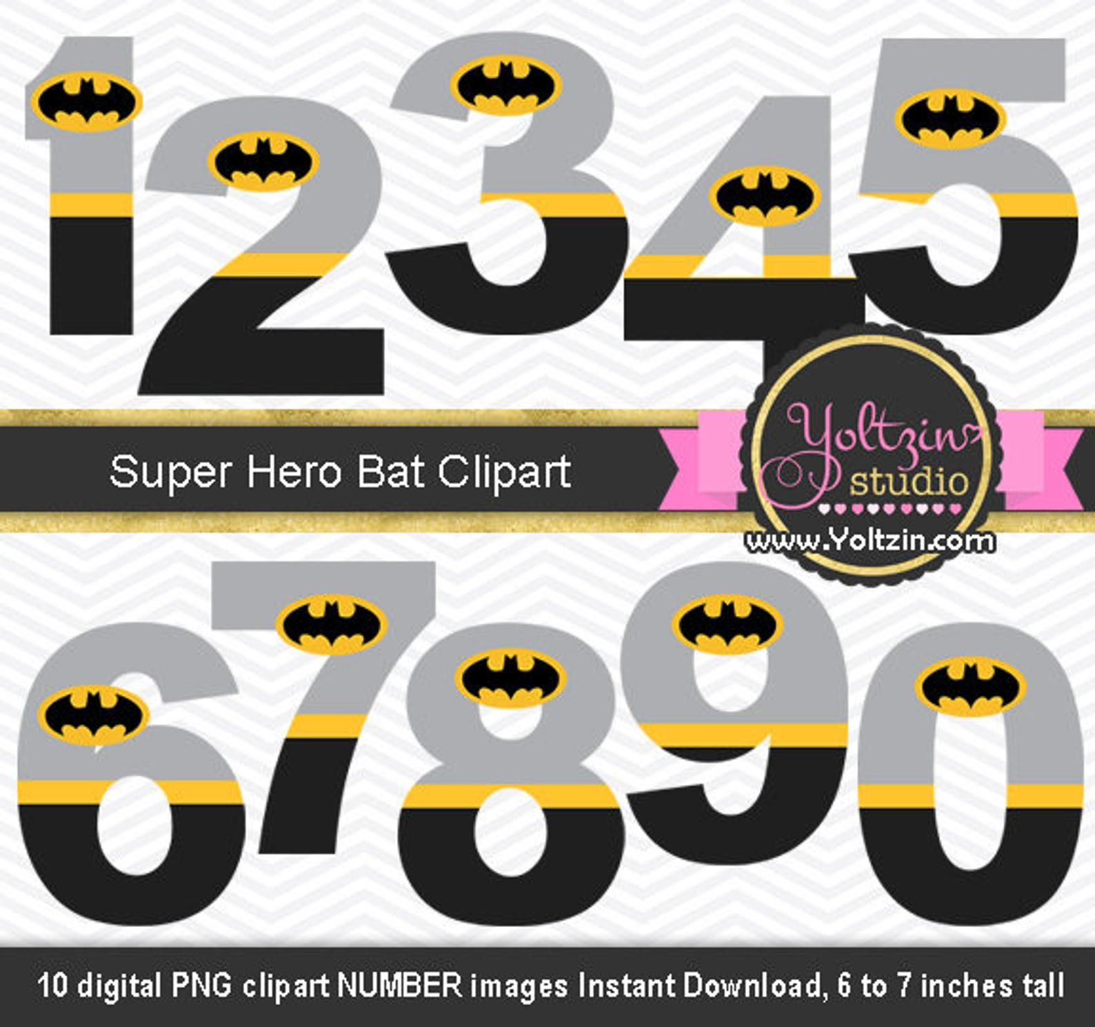 Wallpaper #zBlXII8BtGB6xQ789n1z19 Batman Clipart Numeros Superheroe Clip Art Numero Super Nino Etsy