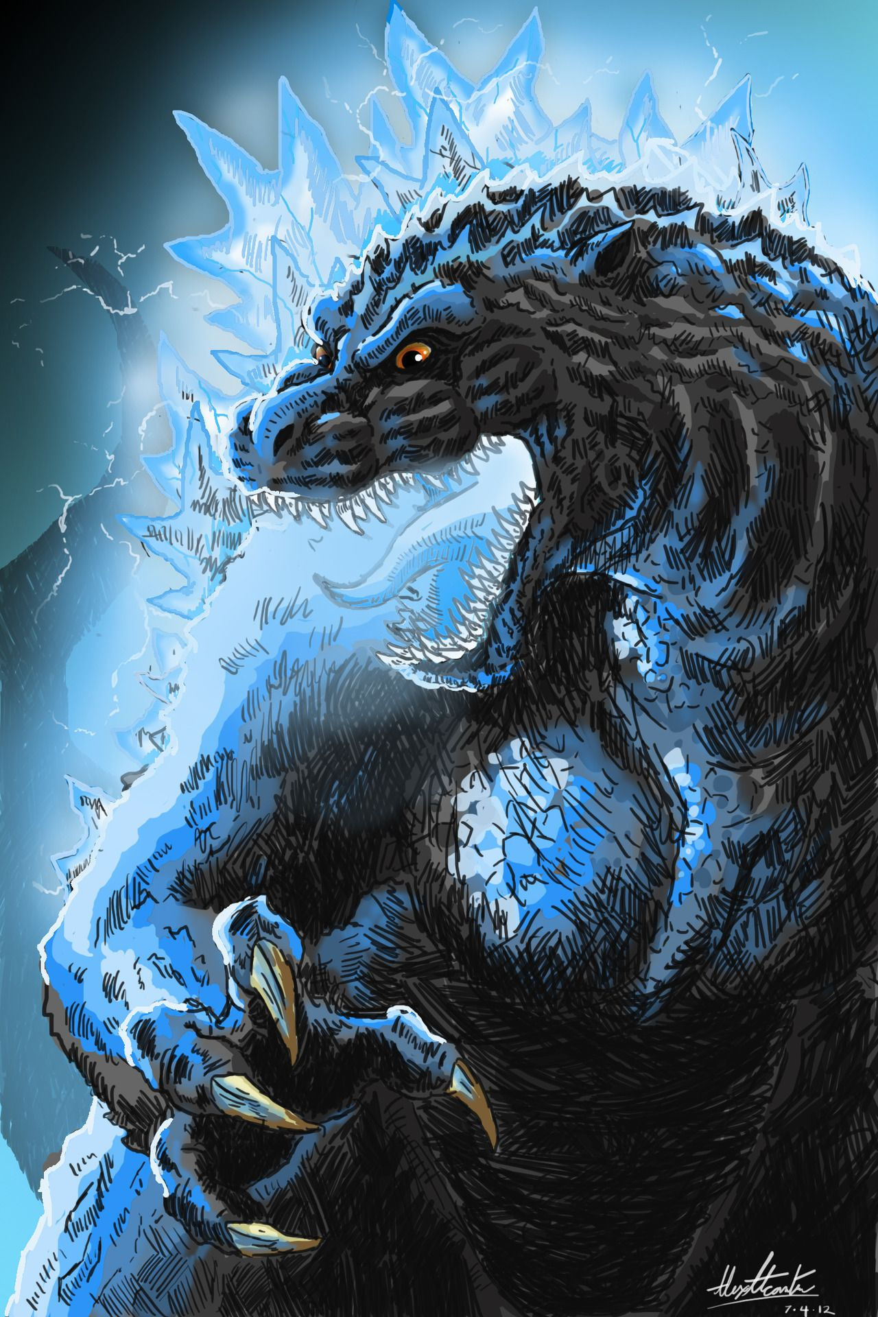 Wallpaper #jxmZLo8BtGB6xQ78-ZXt48 Godzilla Godzilla Kaiju Monsters Godzilla Wallpaper