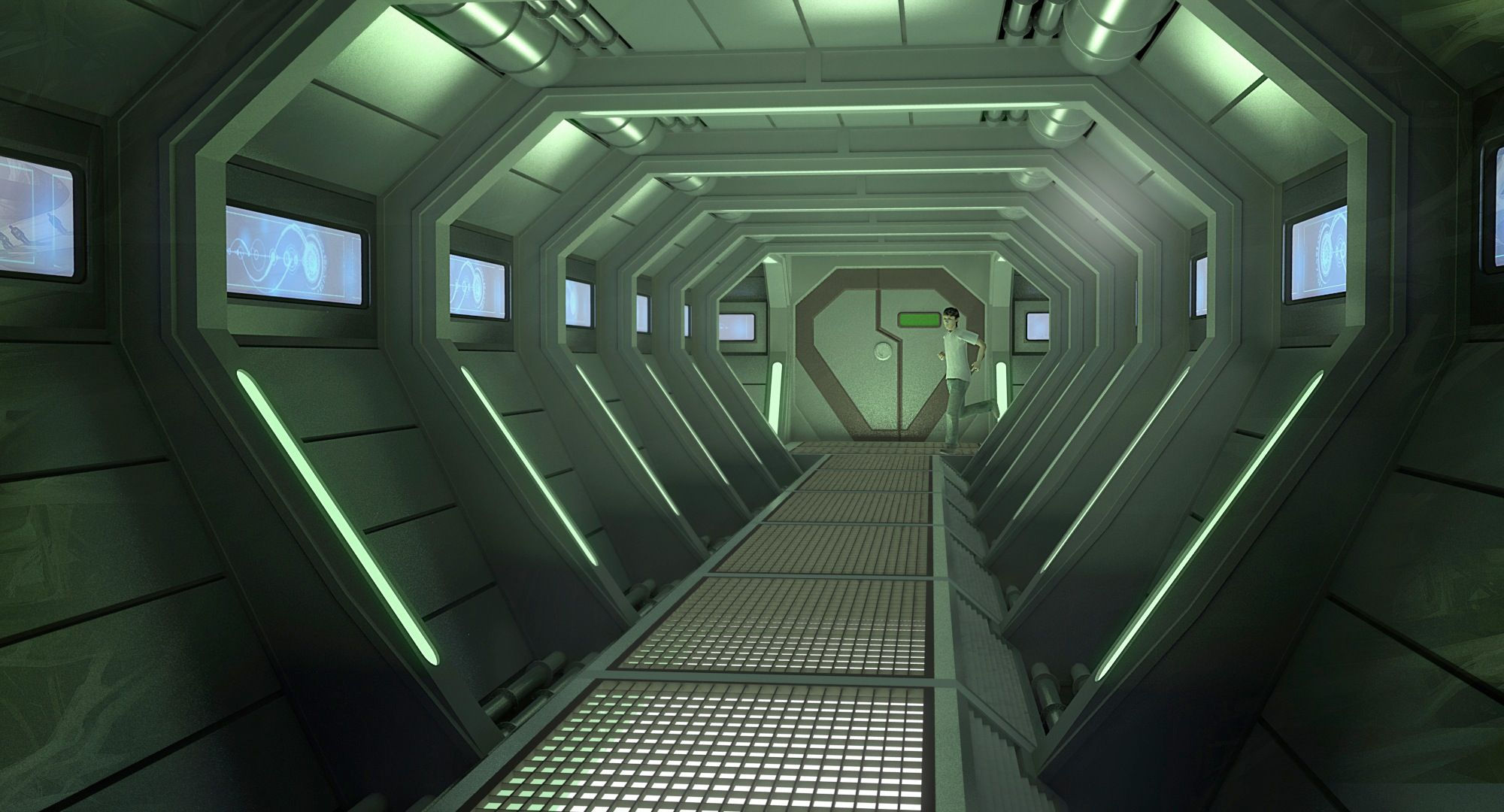 Wallpaper #rxmbHo8BtGB6xQ780nmM31 Spaceship Interior Scifi Interior Futuristic Interior