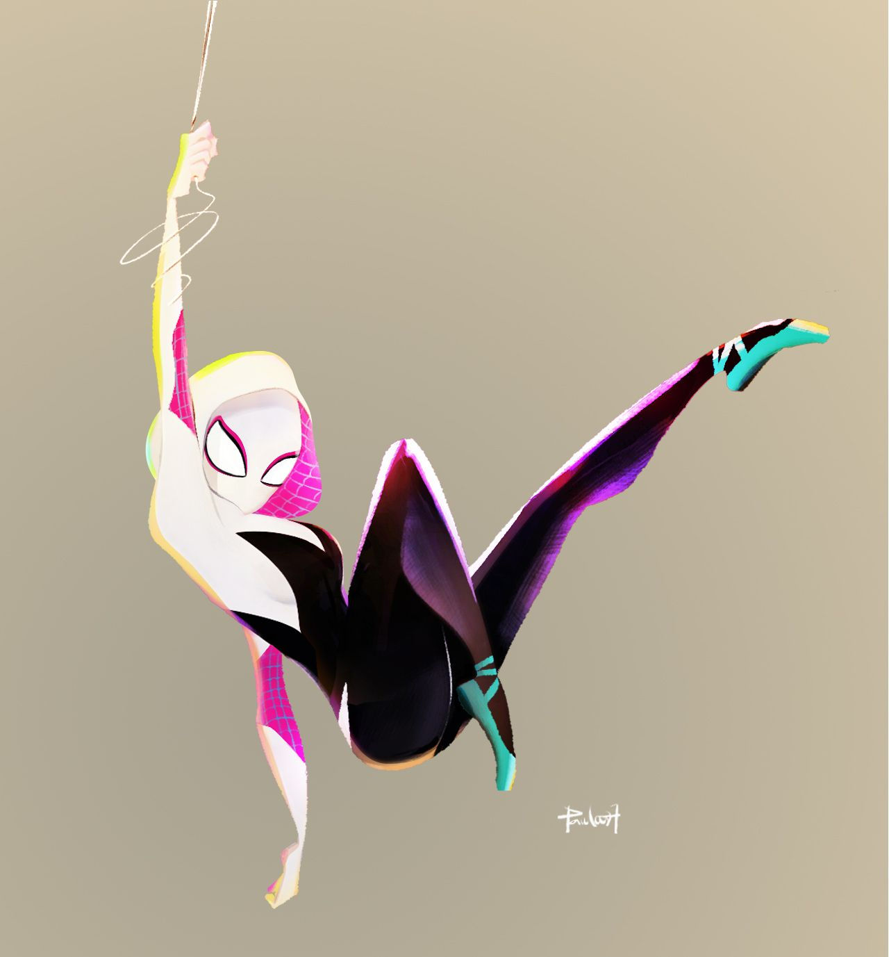 Wallpaper #yvSEOpMBKFX8bn3r9HhD162 Spider Man into the Spider Vers Spidergwen Spidergwen Fanart