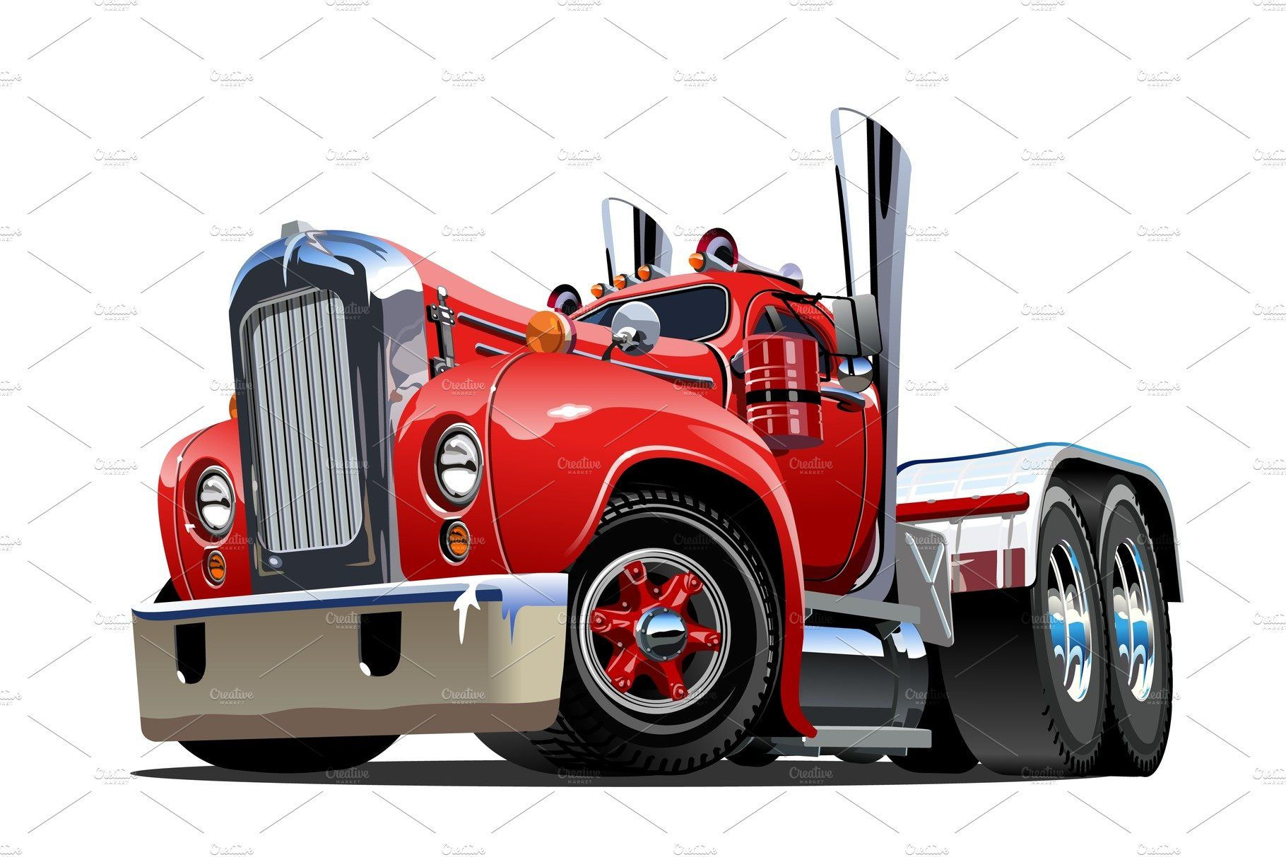 Wallpaper #2e3a0 Cars Mack Truck Vector Digital Decals Clipart Eps Jpg Png Pdf Etsy