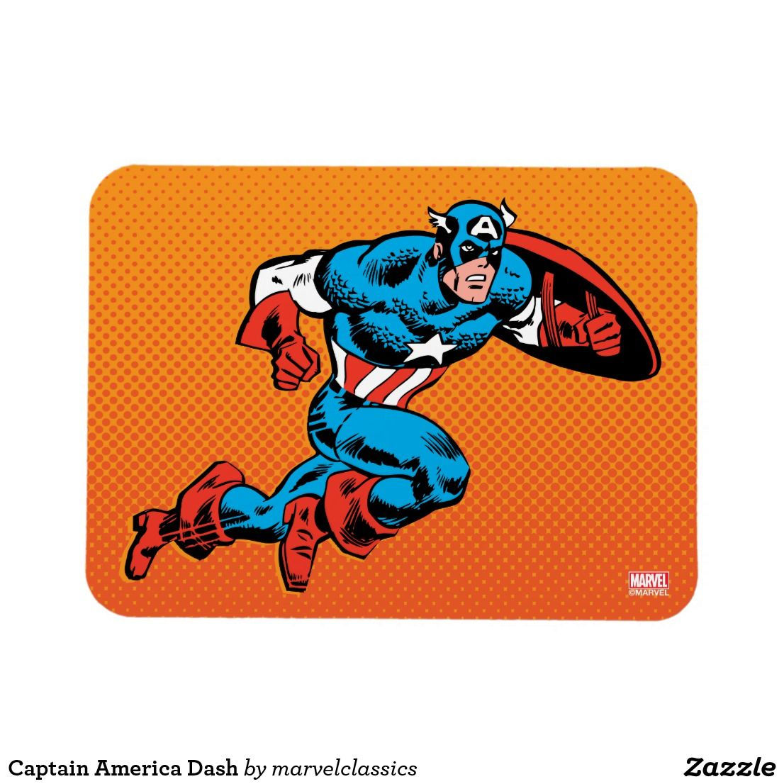 Wallpaper #nmf8B5MBSpphPi3-LMhQ338 Captain America Dash Magnet Zazzle Captain America Comic Captain