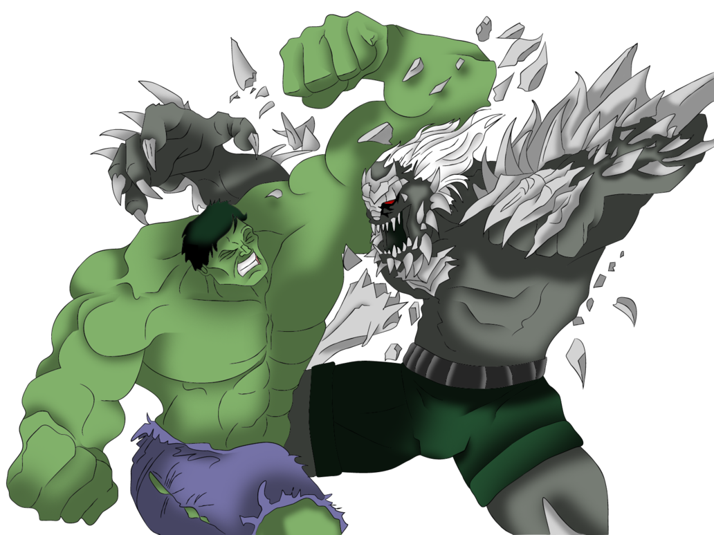 Wallpaper #UmfnApMBSpphPi3-dbEP487 Hulk Fan Art Hulk vs Doomsday by Contestofchampions Awesomeness