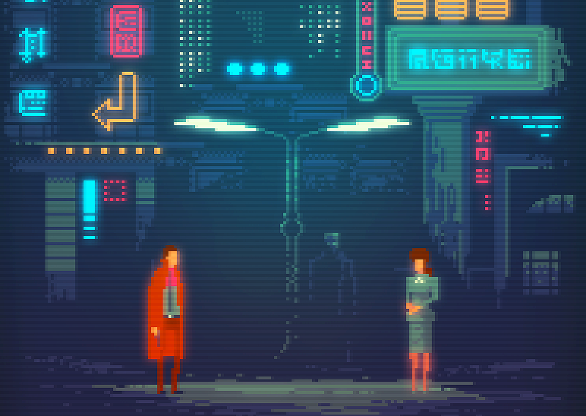 Wallpaper #ohnNII8BtGB6xQ78BX6517 Awesome Pixel Art Illustrations by Gustavo Viselner Inspiration Grid