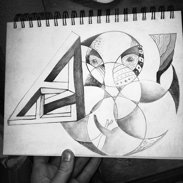 Wallpaper #_7g21pIBJvJKYCmEItw-274 Triangle Art Male Sketch Triangle