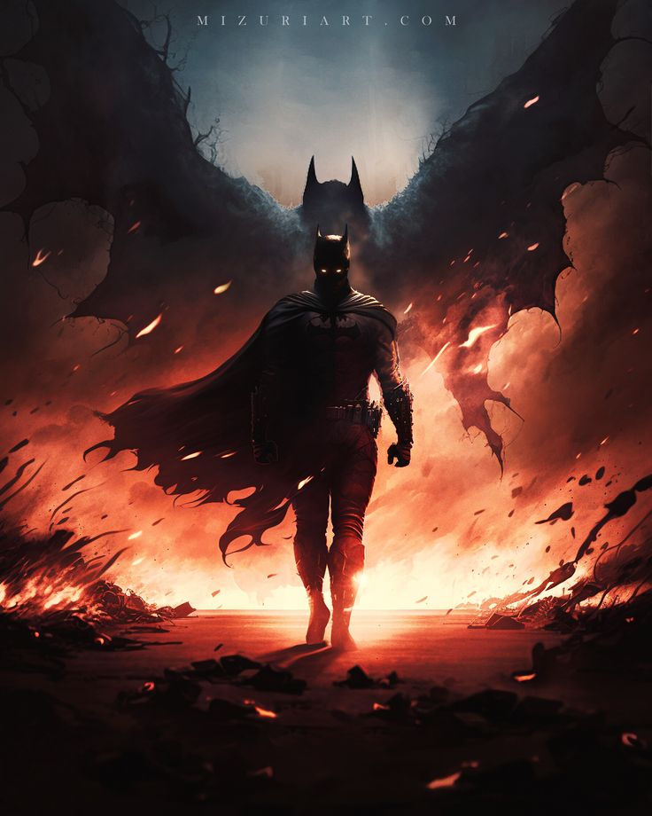 Wallpaper #45a63 Batman AI Artwork
