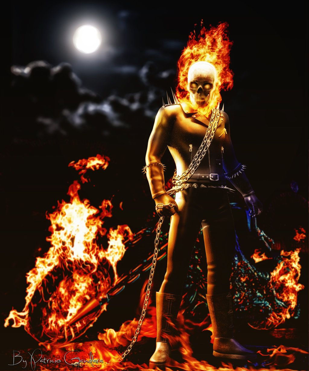 Wallpaper #8fQZOpMBKFX8bn3rGXdZ53 Ghost Rider by Pgandara on Deviantart Ghost Rider Ghost Rider 2007