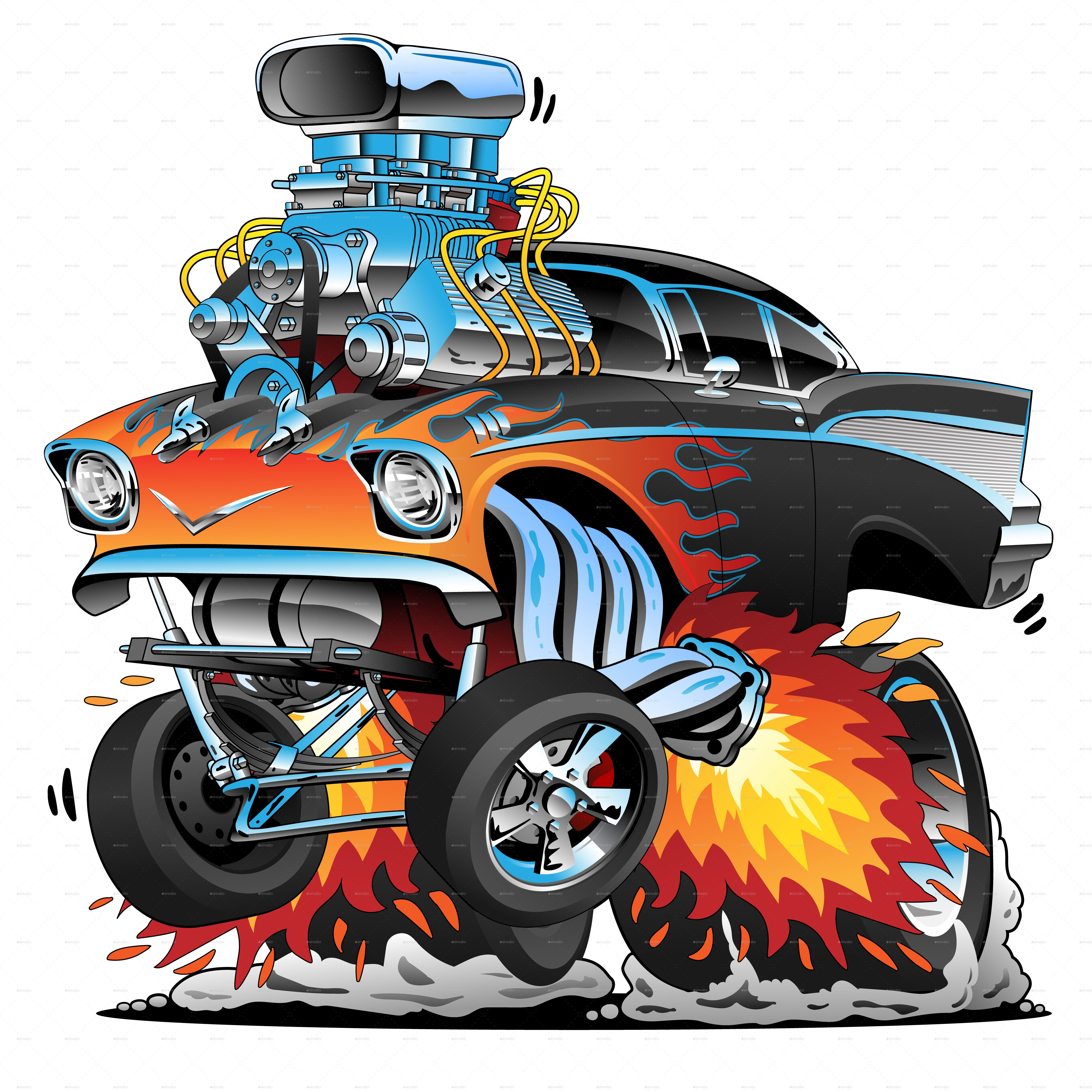 Wallpaper #Y-qvVpMBlwTYPL18qRCJ8 Hot Rod Cartoon Drawings 613 Best Hot Rod Art Images on Pinterest