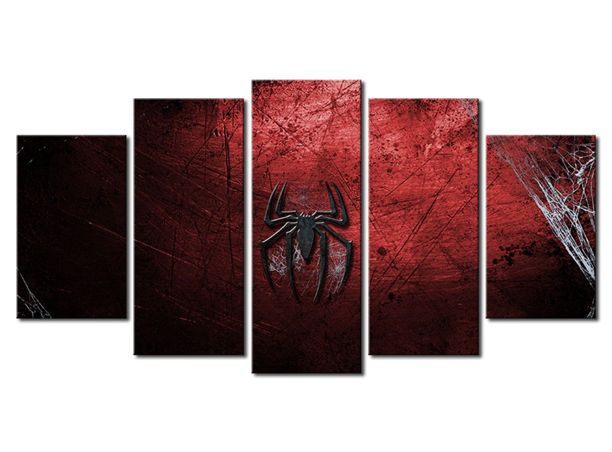 Wallpaper #9zF2NZMB5zzyi_yYU1bc118 Spiderman Posterspiderman Wall Decorspiderman Canvas Art5 Piece