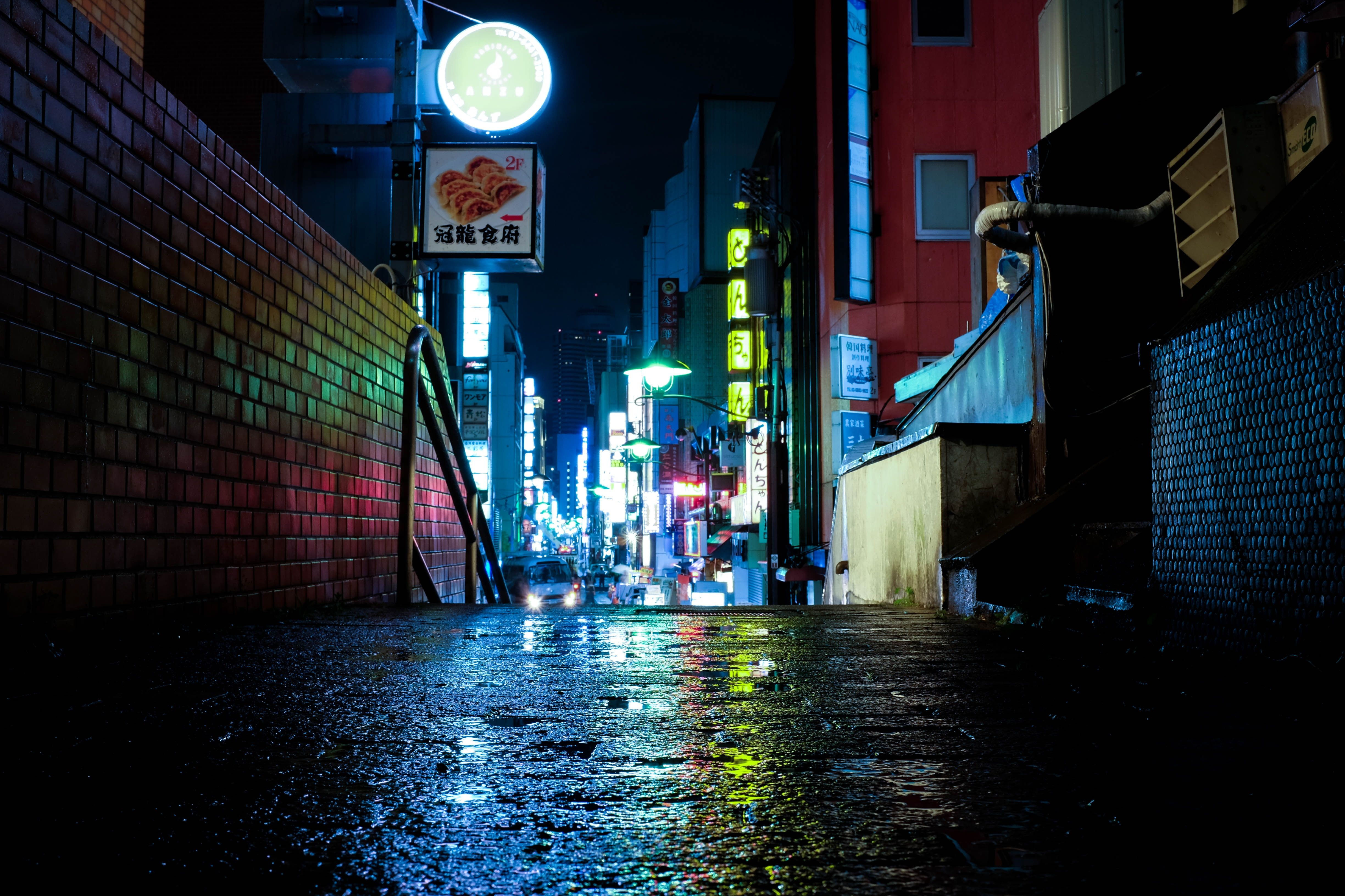 Wallpaper #9m21aZcBycdYOYFTUHDr185 Japan Tokyo Night Urban Lights Neon 4K Wallpaper Hdwallpaper
