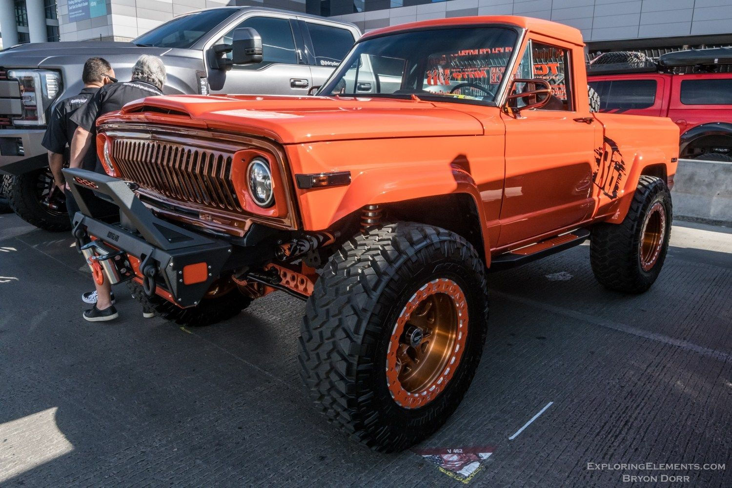 Wallpaper #_wCo7I4BSdW8dNou9hRc49 All the Jeeps at Sema 2018 Exploring Elements Jeep Pickup Truck 4x4
