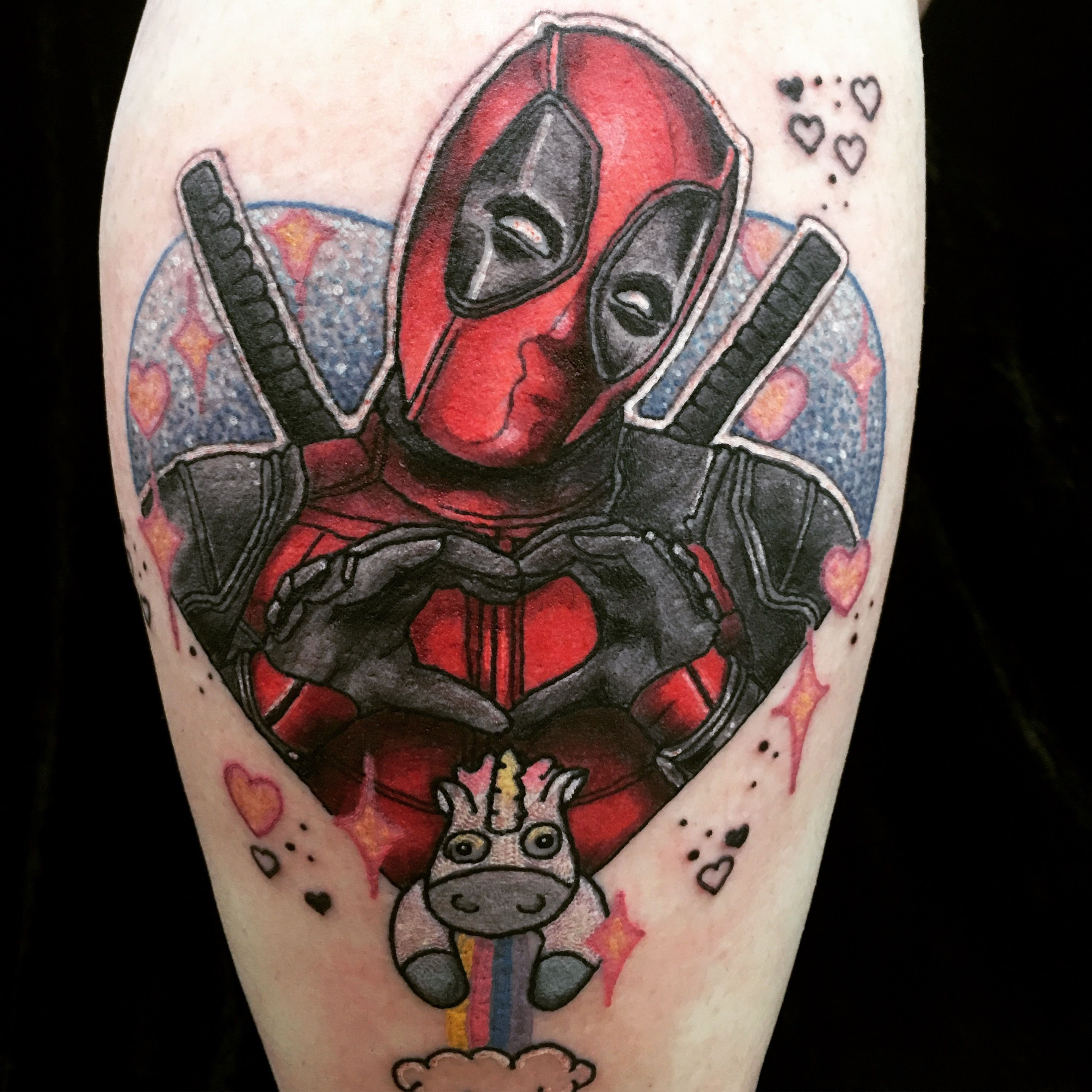 Wallpaper #9130c Marvel Tattoo Photo by Gus H Tattoo on Instagram Deadpool