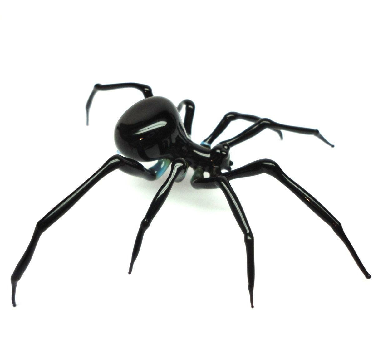 Wallpaper #H_SpOZMBKFX8bn3rSXeg300 Glass Spider Figurine by Glass Symphony Halloween Gift Art Glass