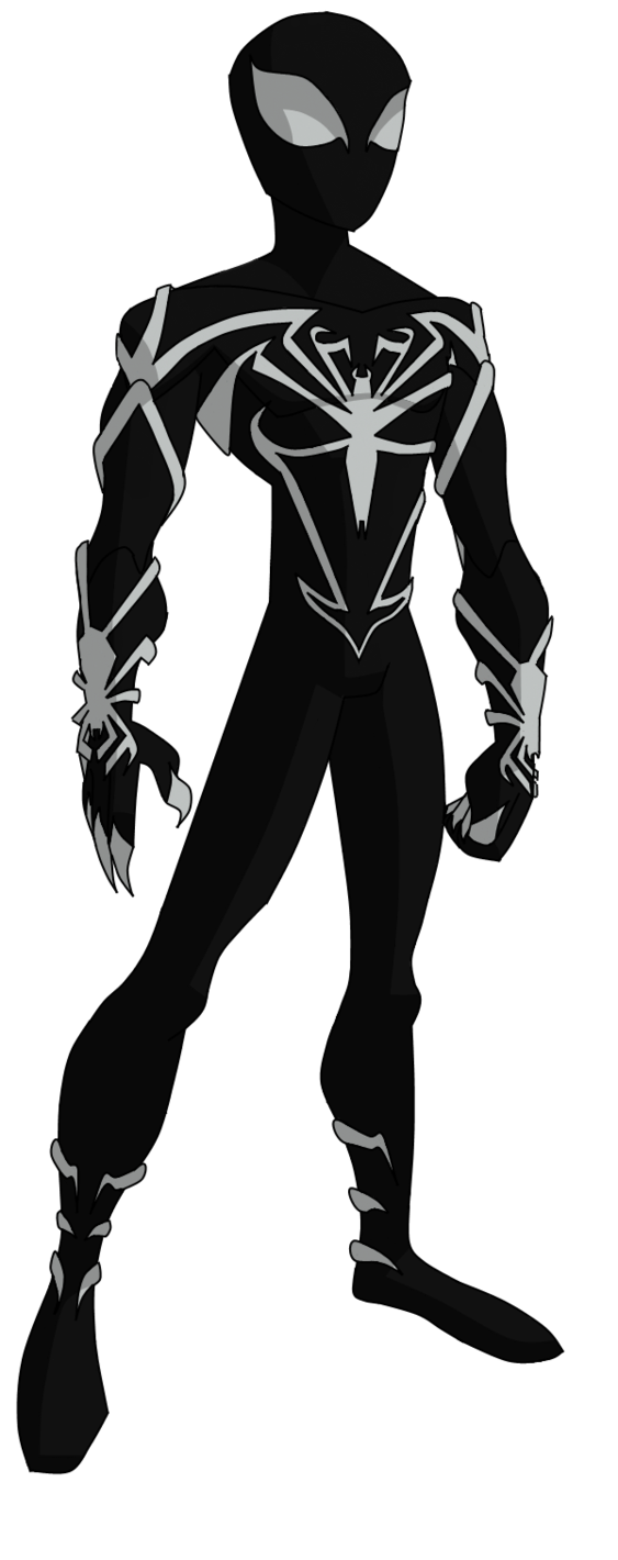 Wallpaper #_bgz2JIBJvJKYCmEJObp142 Spectacular Spider Man Unlimited Black Suit by Valrahmortem on